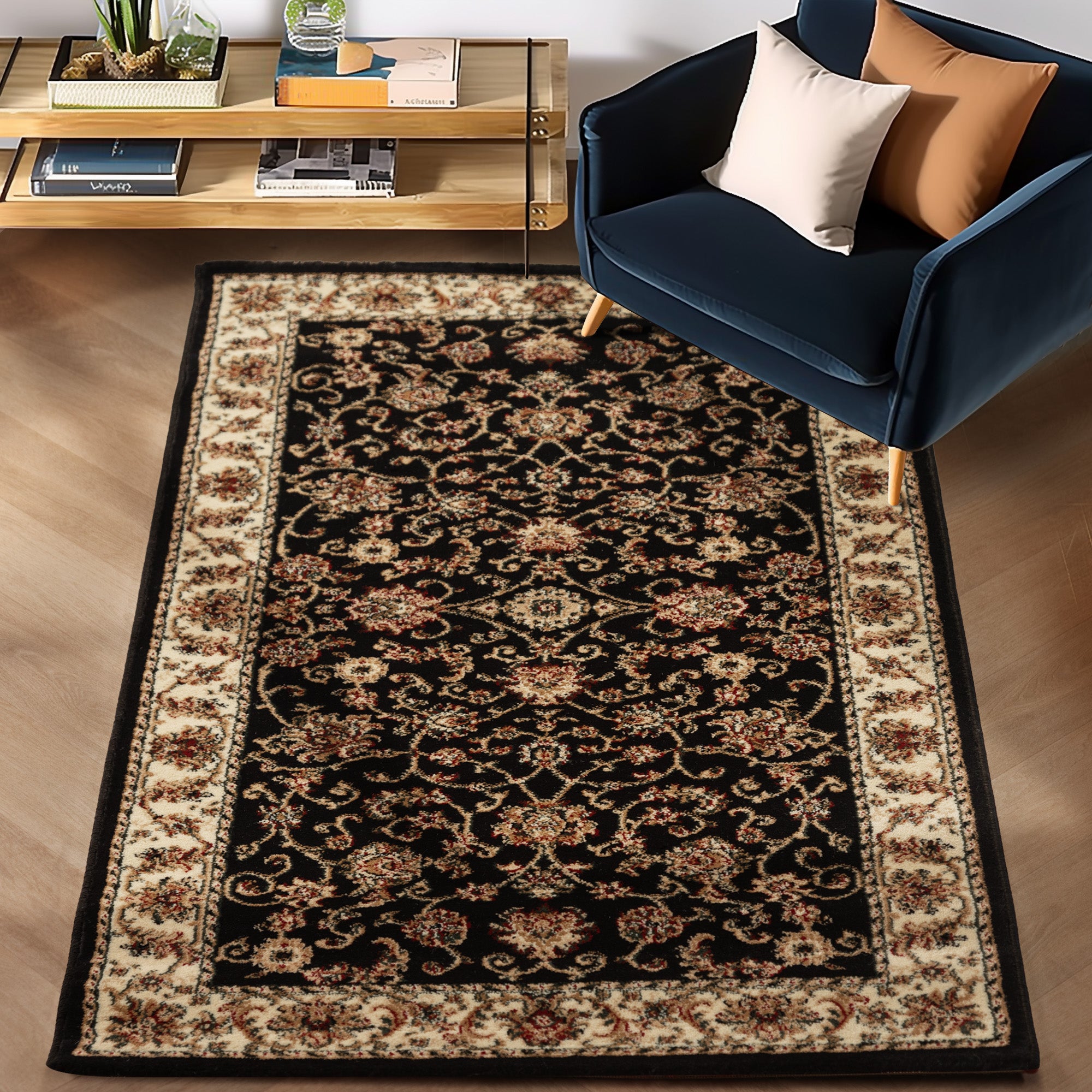 Tapis Orinet tapis tissé aspect classique tapis design oriental salon