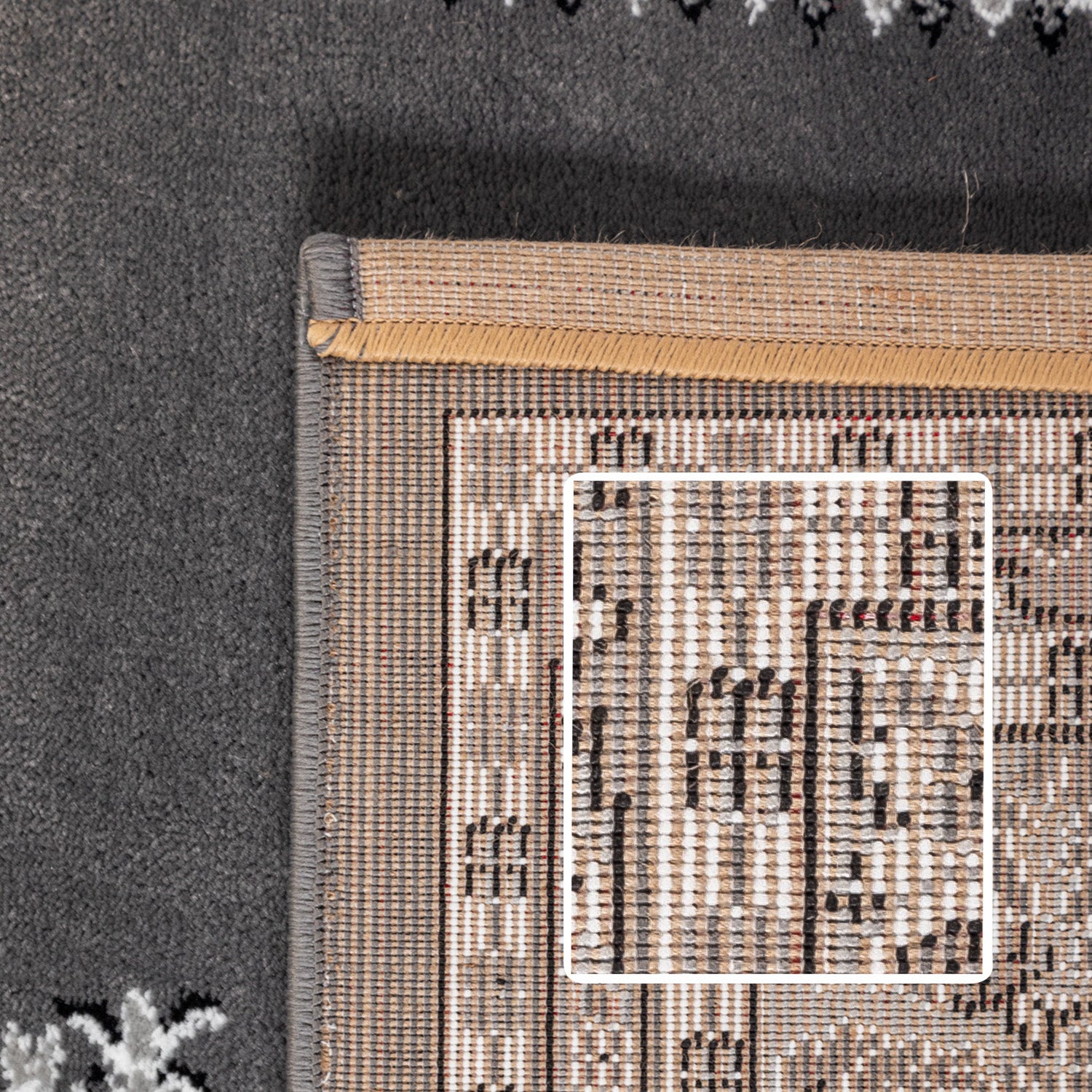 Orinet Teppich Klassisch Optik Webteppich orientalisch Design Teppich Wohnzimmer