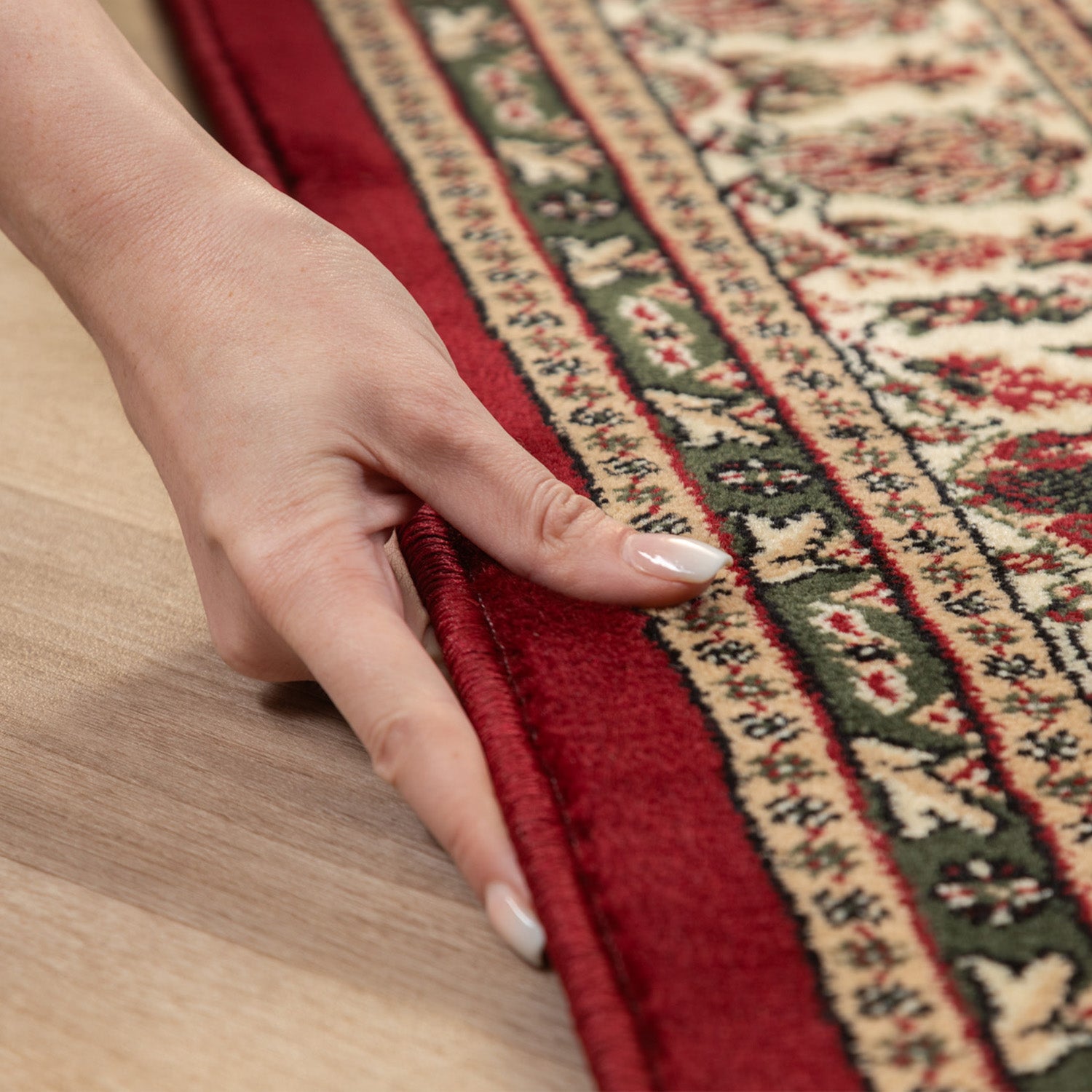 Orinet Teppich Klassisch Optik Webteppich orientalisch Design Teppich Wohnzimmer