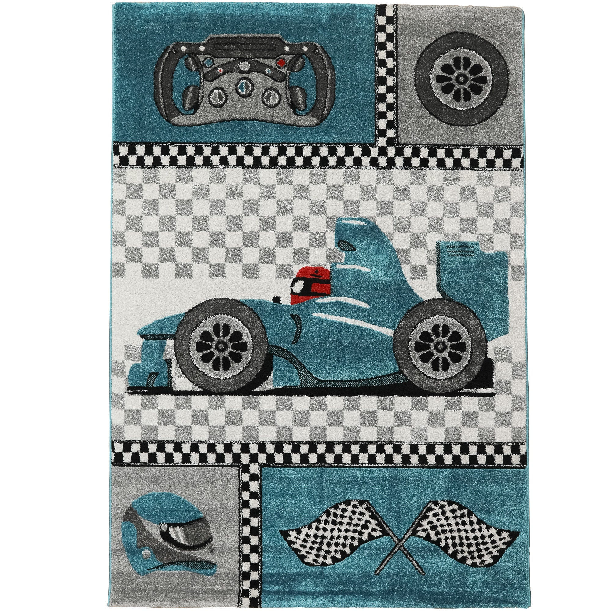 Children's carpet boy pirate design baby room carpet children's room easy to care for
