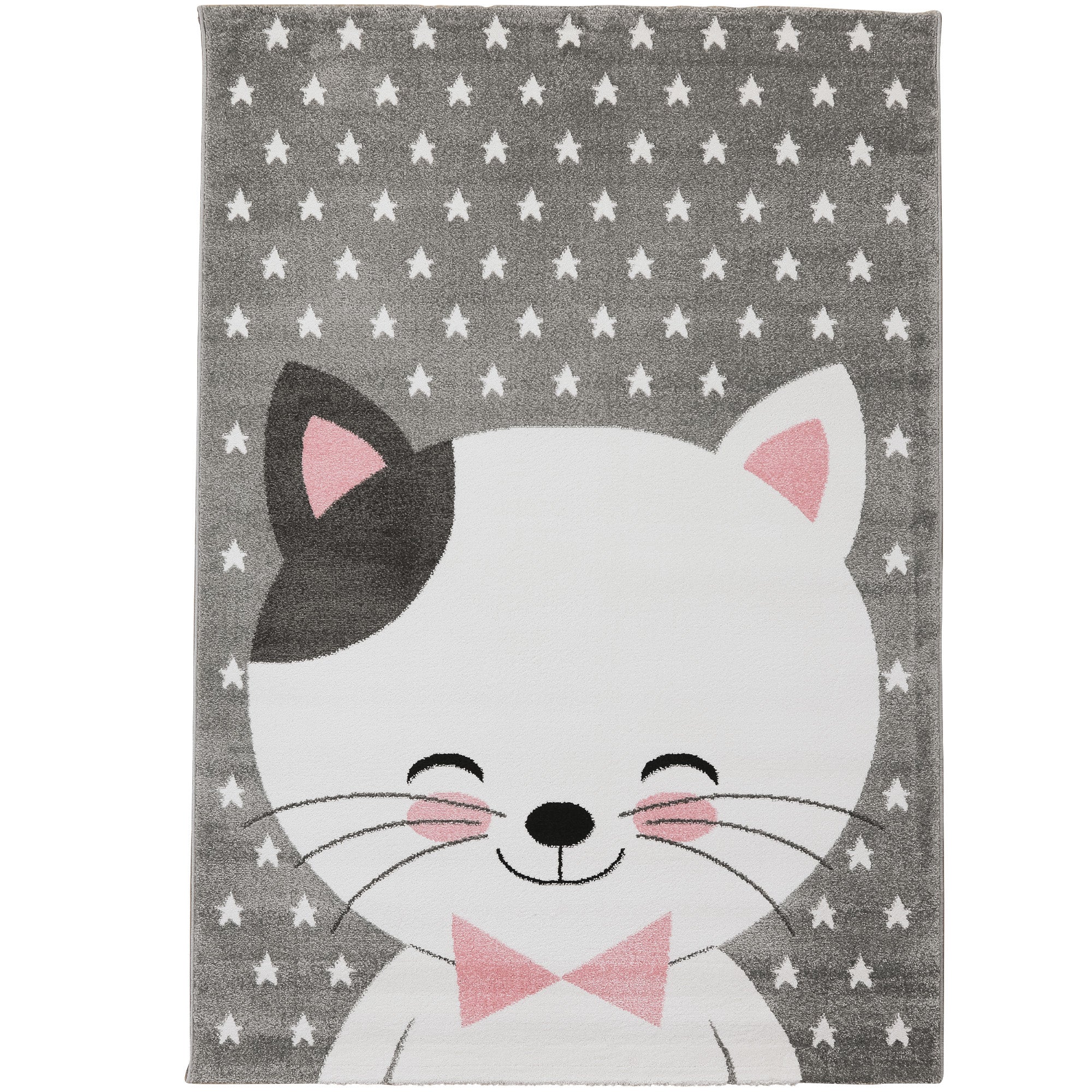Tapis enfant fille chat design tapis chambre bébé chambre enfant facile d'entretien