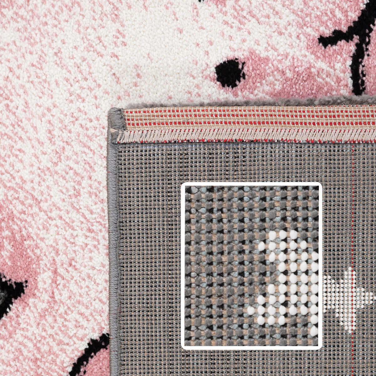 Carpettex Kinderteppich Waschbar Weich Antiallergen Spielteppich