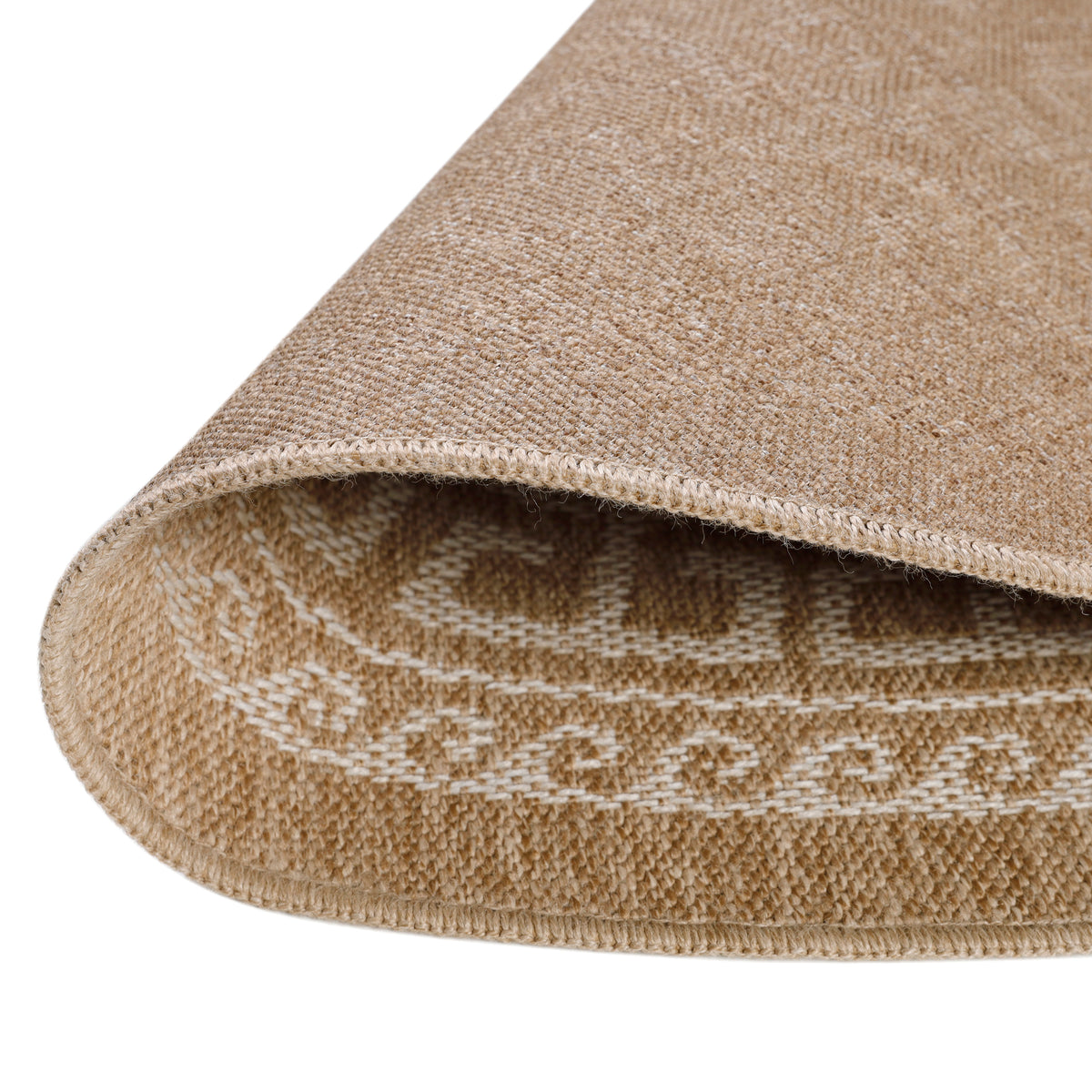 Runder Outdoor Teppich Vintage Design Wetterfest Terrassen Küchen Balkon