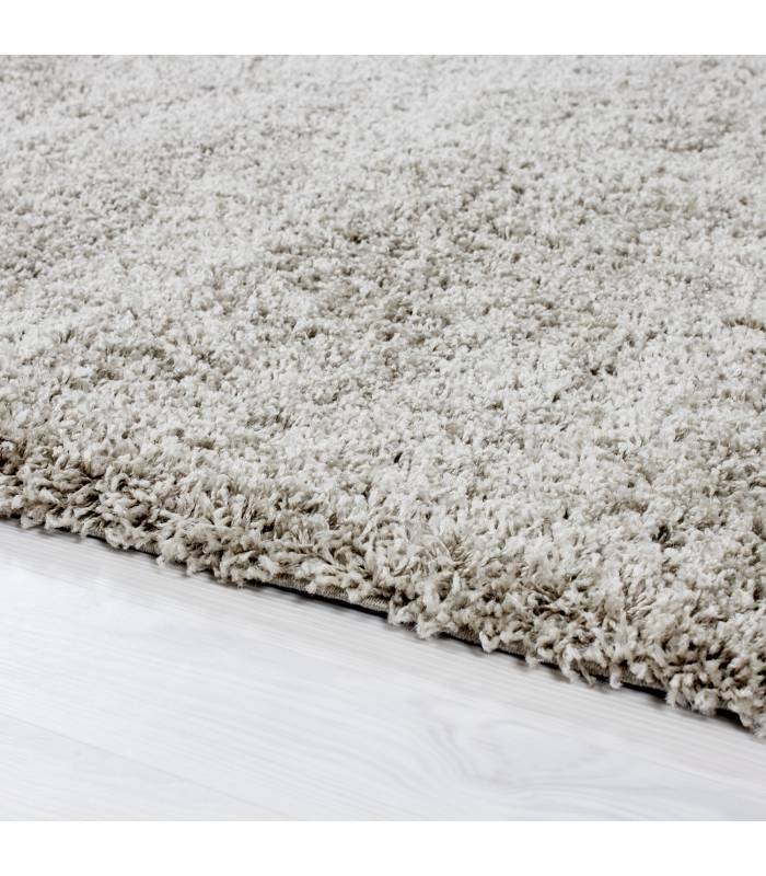 Tapis à poils longs à poils longs, tapis de salon, doux, uni en 14 couleurs