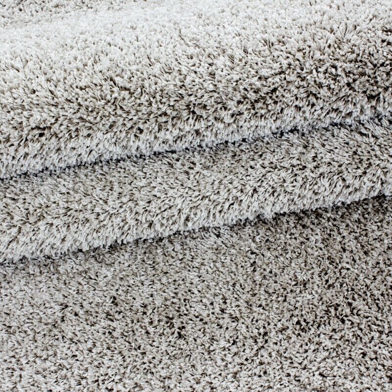 Tapis à poils longs à poils longs, tapis de salon, doux, uni en 14 couleurs