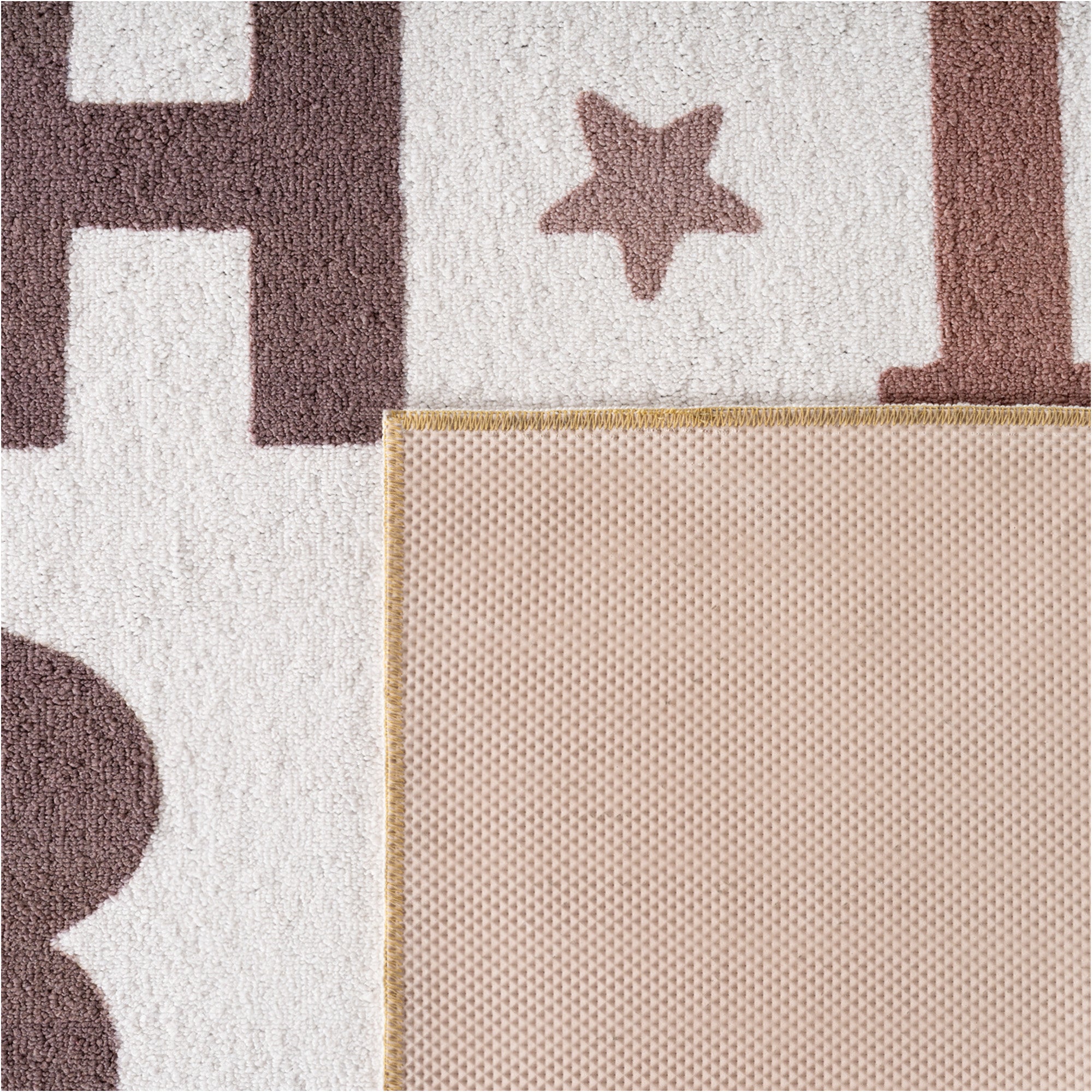 Carpettex Kinderteppich Alphabet Spielteppich für Kinderzimmer Spielecken