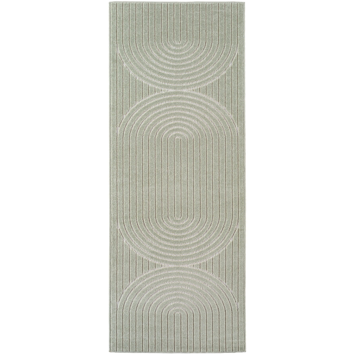 Carpettex Kurzflor Teppich 3D Hoch-Tief Skandi Boho Indoor Outdoor