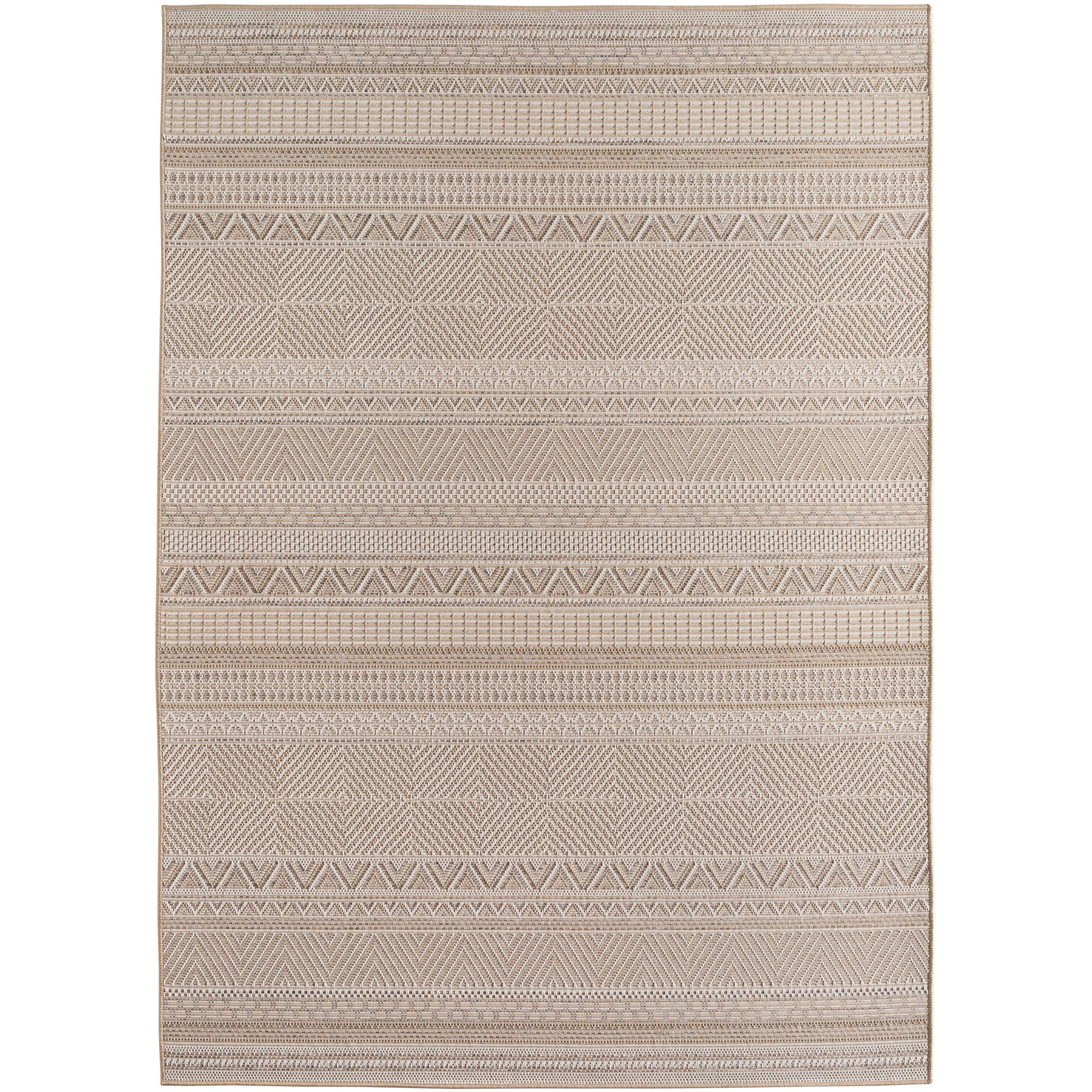 Tapis d'extérieur Carpettex, résistant aux intempéries, pour balcon, terrasse, jardin, style scandinave bohème