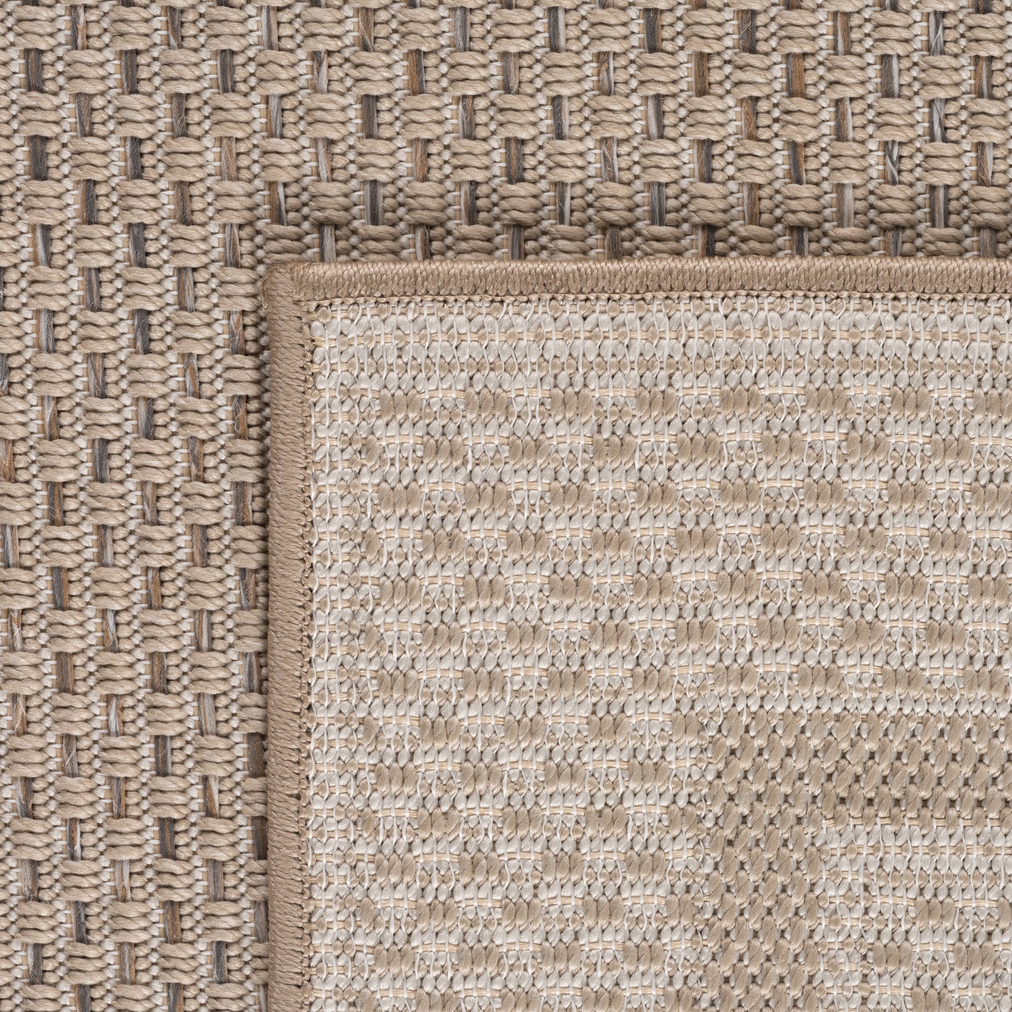 Tapis d'extérieur Carpettex, résistant aux intempéries, pour balcon, terrasse, jardin, style scandinave bohème