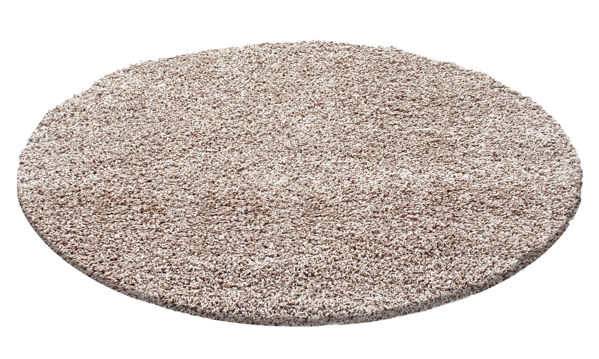 Hochflor Teppich Wohnzimmer Langflor Shaggy Teppich Einfarbig Design Flauschig