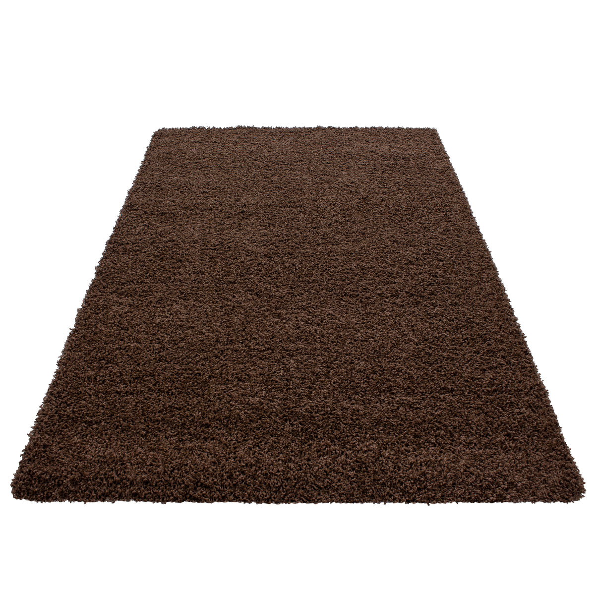 Hochflor Teppich Wohnzimmer Langflor Shaggy Teppich Einfarbig Design Flauschig
