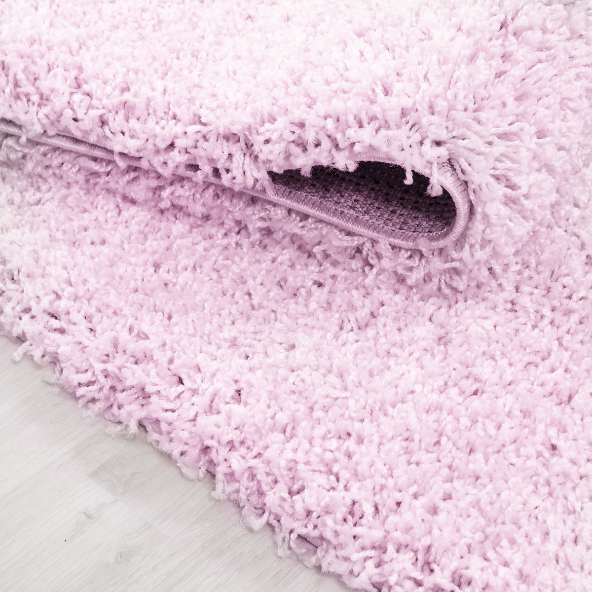 Hochflor Teppich Wohnzimmer Langflor Shaggy Teppich Einfarbig Design Flauschig