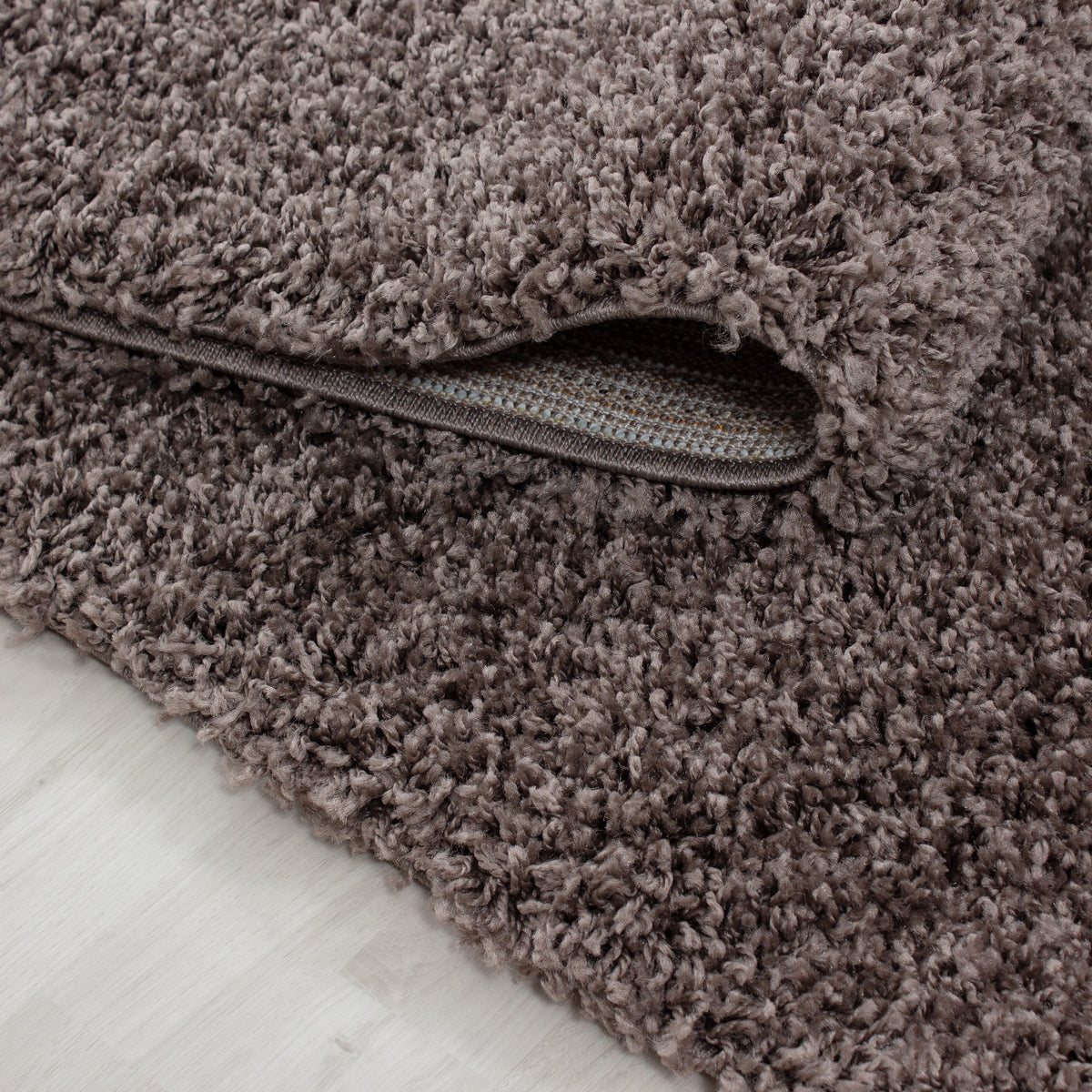 Hochflor Teppich Wohnzimmer Langflor Shaggy Teppich Einfarbig Design Flauschig