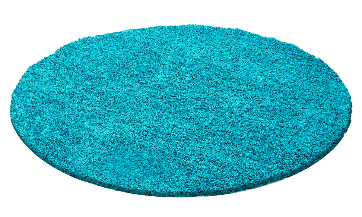 Hochflor Teppich Wohnzimmer Langflor Shaggy Teppich Einfarbig Design Flauschig