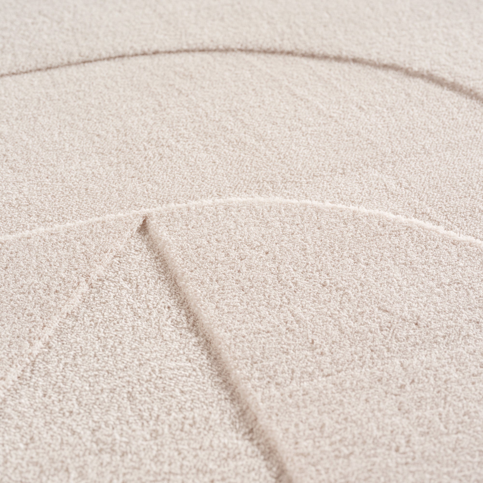 Tapis scandinave, style bohème, uni beige et crème, lavable
