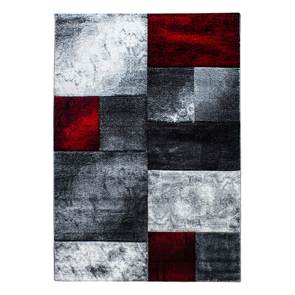 Designer Wohnzimmer Teppich Modern Design handgearbeiteter Konturenschnitt