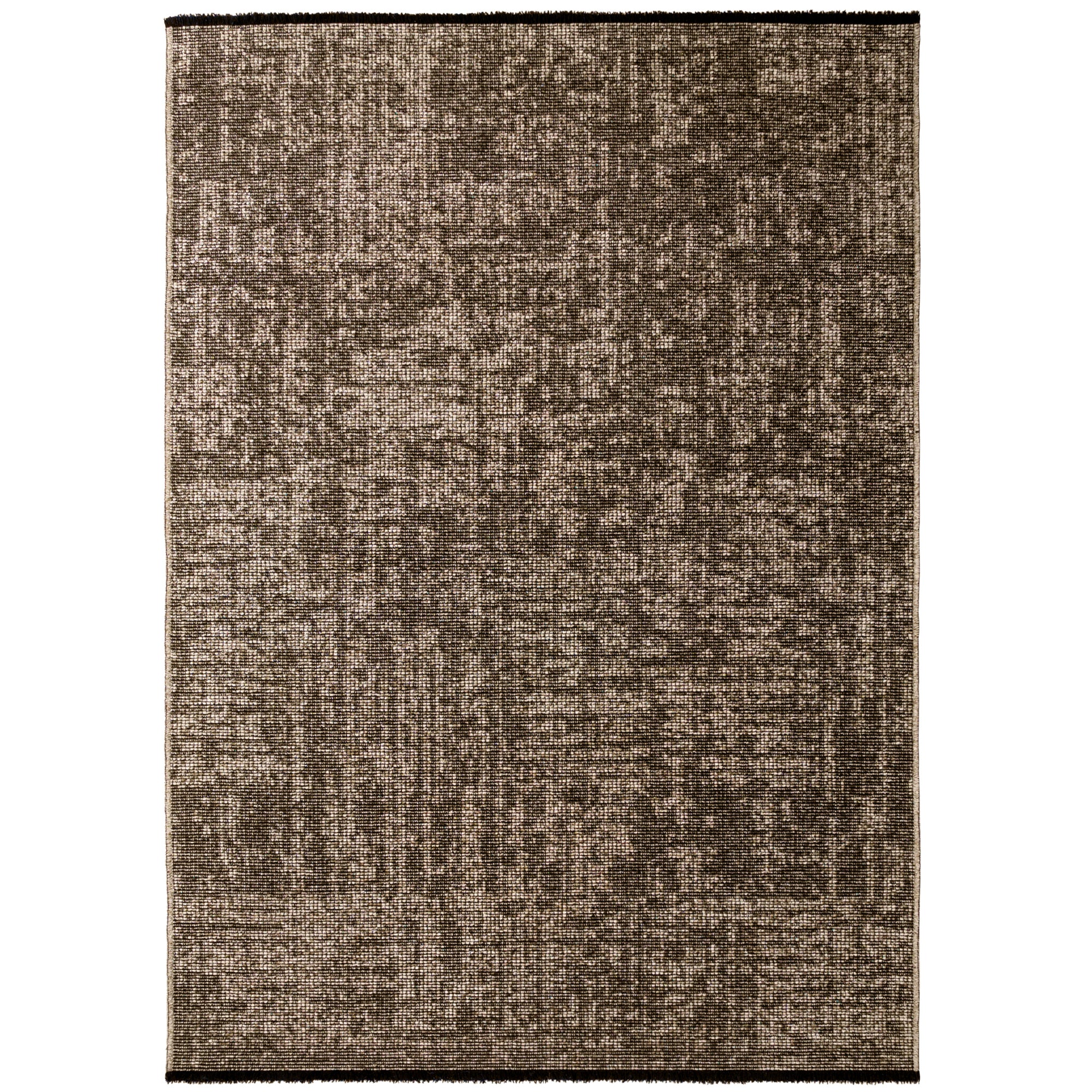 Chenille cotton rug, vintage, washable, non-slip, solid color, living room