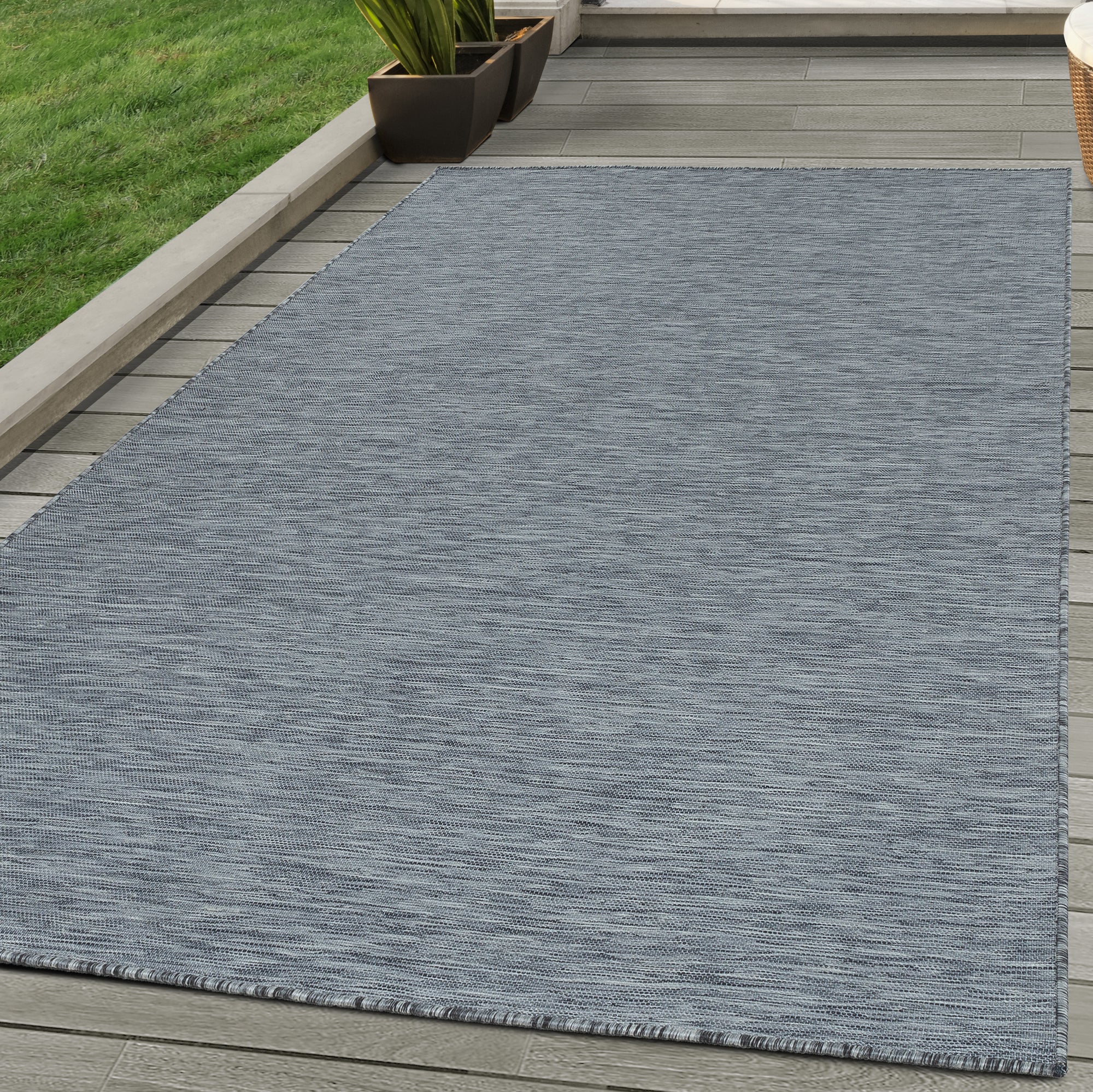 Indoor & Outdoor Rug Plain Modern Style Kitchen Balcony Patio Garden