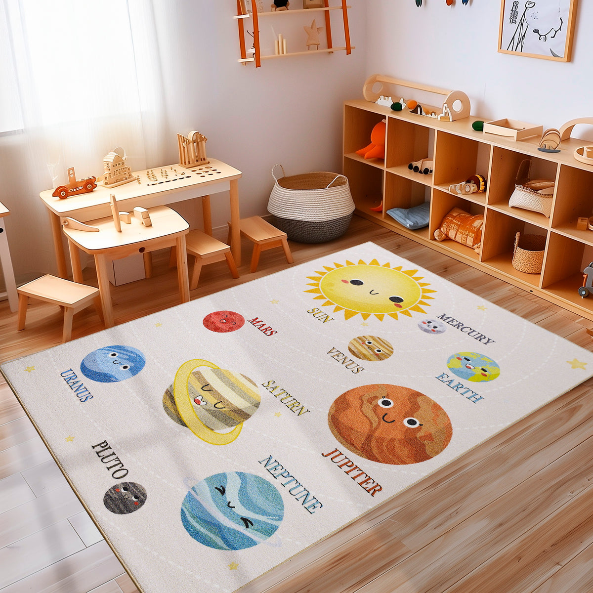 Carpettex Kinderteppich Babyteppich Rutschfest Weich Antiallergen