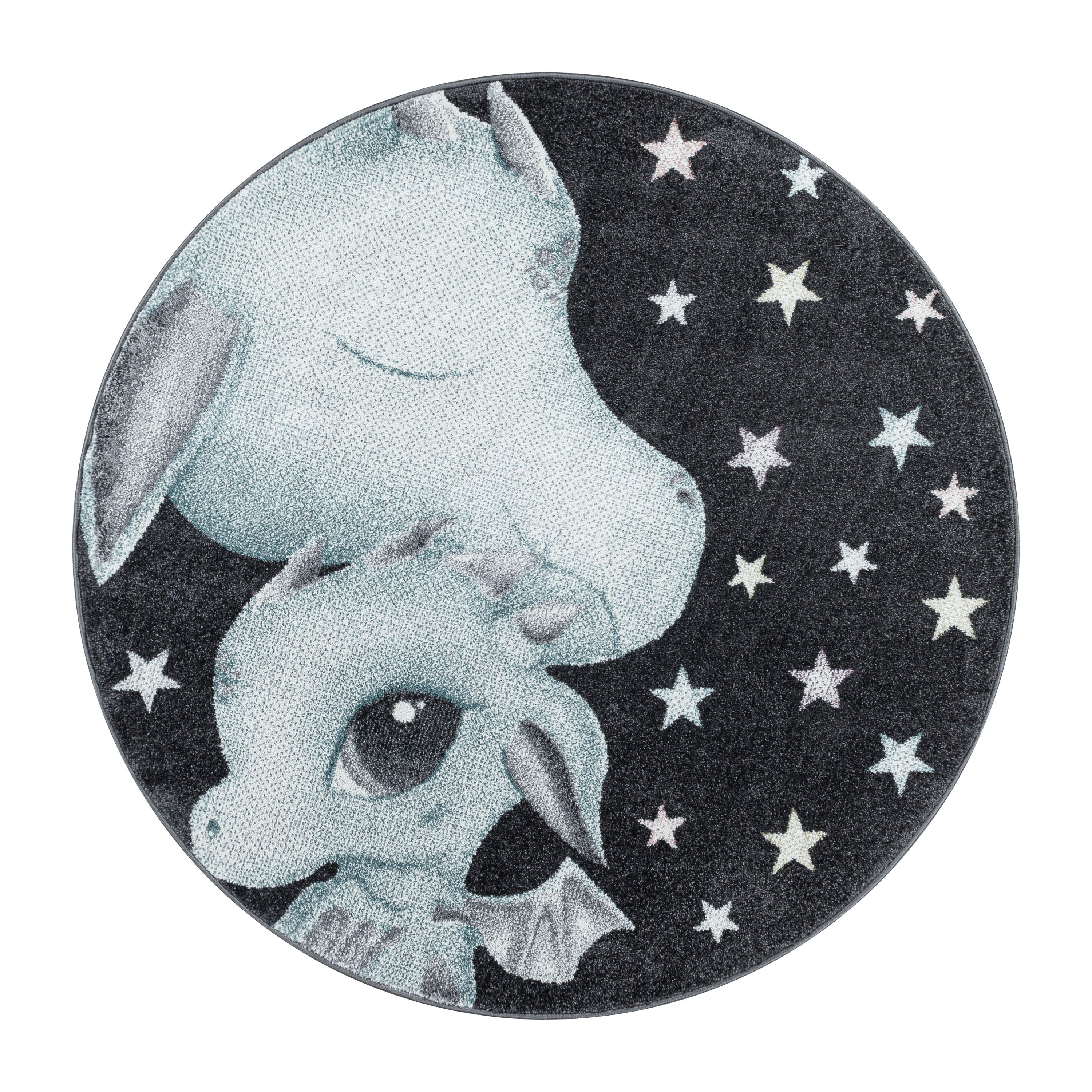 Tapis Enfant Design Dragon Tapis Moderne Doux Facile d'entretien Chambre d'enfant
