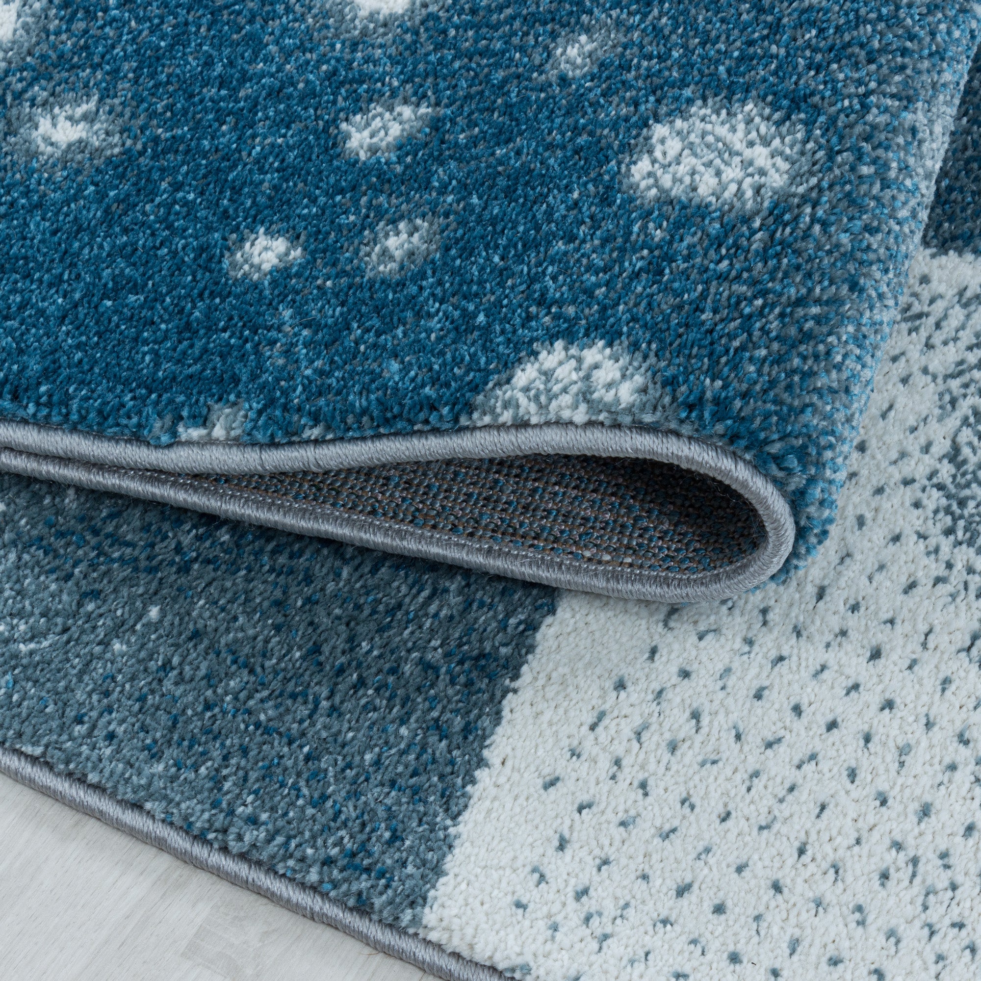 Tapis pour Enfants Design à Carreaux Coloré Tapis Moderne Doux Facile d'entretien Chambre d'enfant