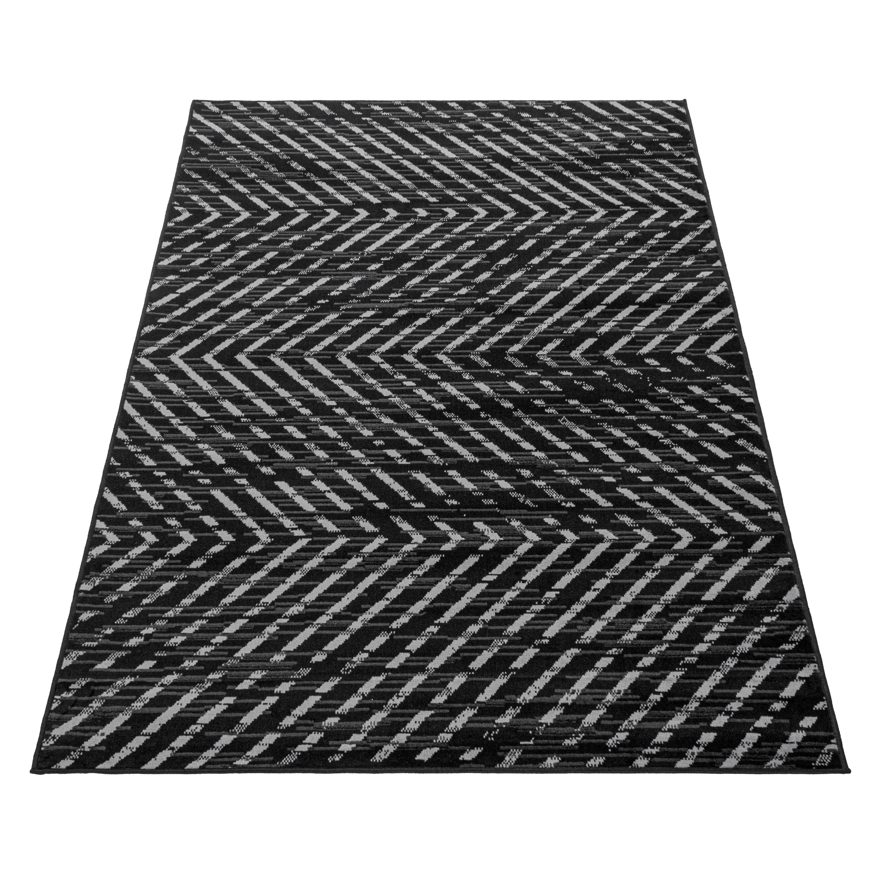 Tapis modernes à poils courts, Design géométrique, tapis à poils doux pour salon
