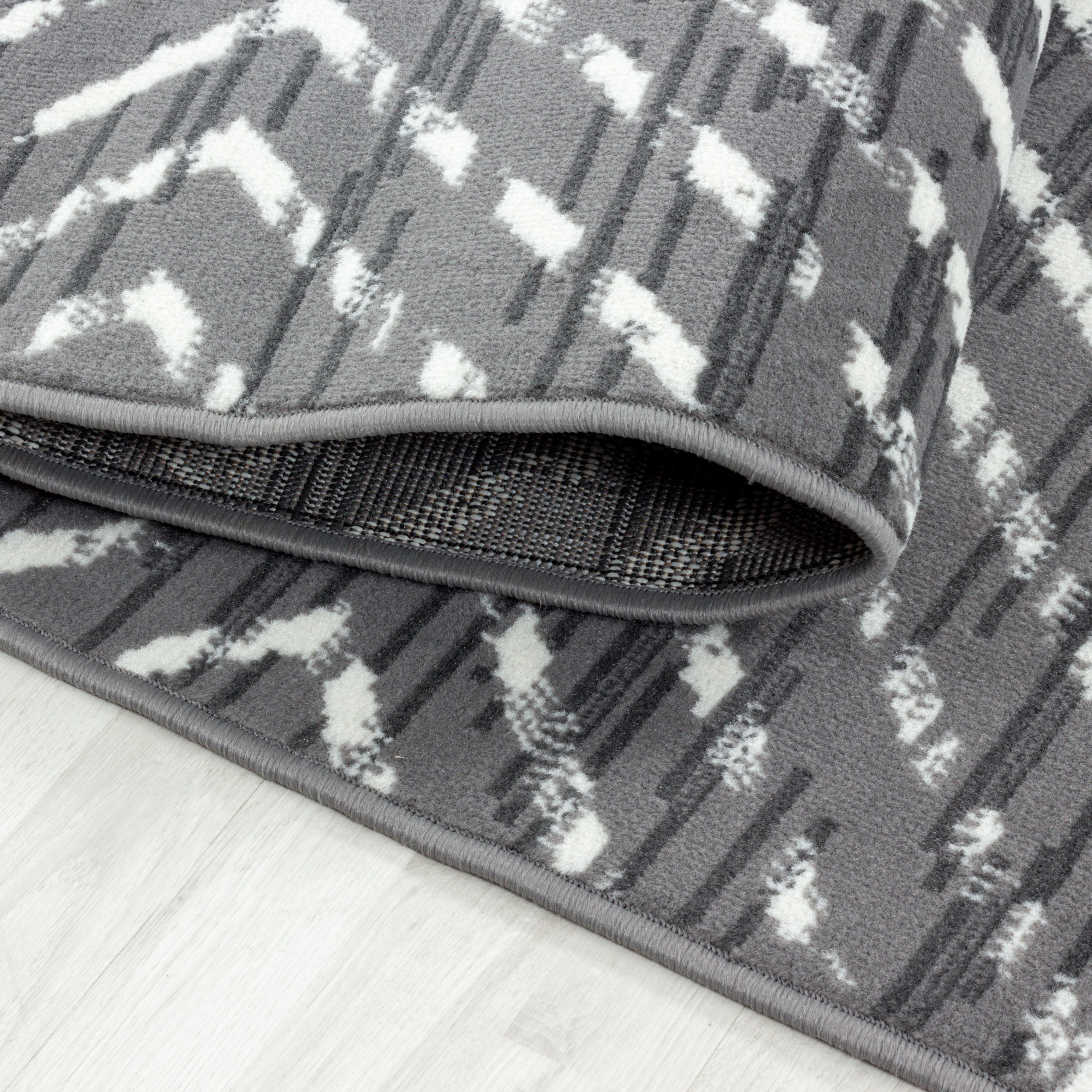 Tapis modernes à poils courts, Design géométrique, tapis à poils doux pour salon