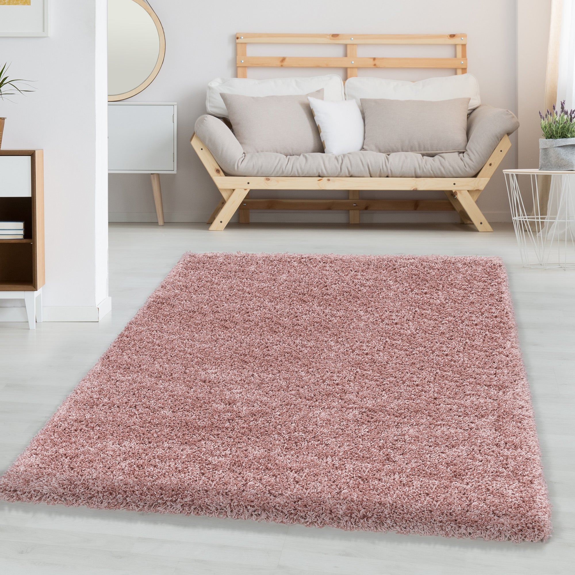 Carpet Living Room Deep Pile Plain Design Long Pile Shaggy Modern Fluffy