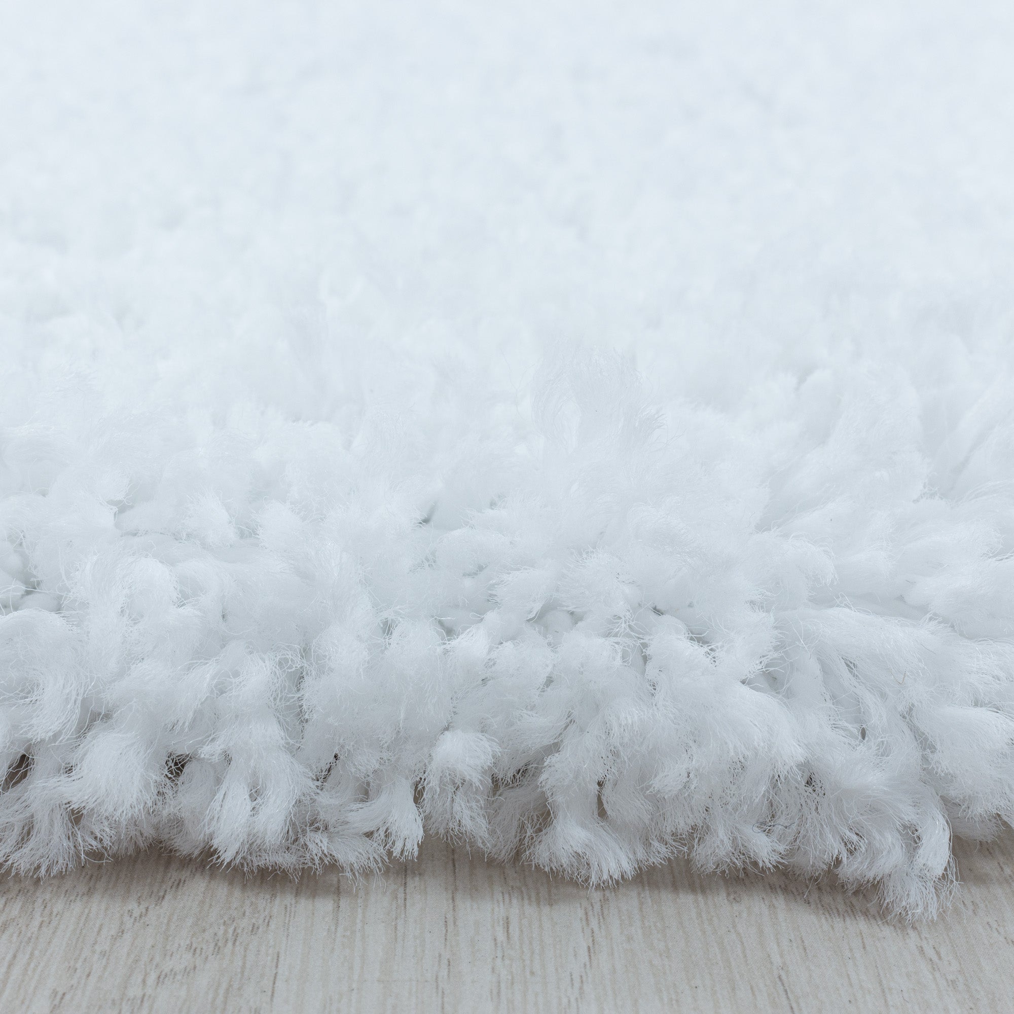 Teppich Wohnzimmer Hochflor Einfarbiges Design Langflor Shaggy Modern Flauschig