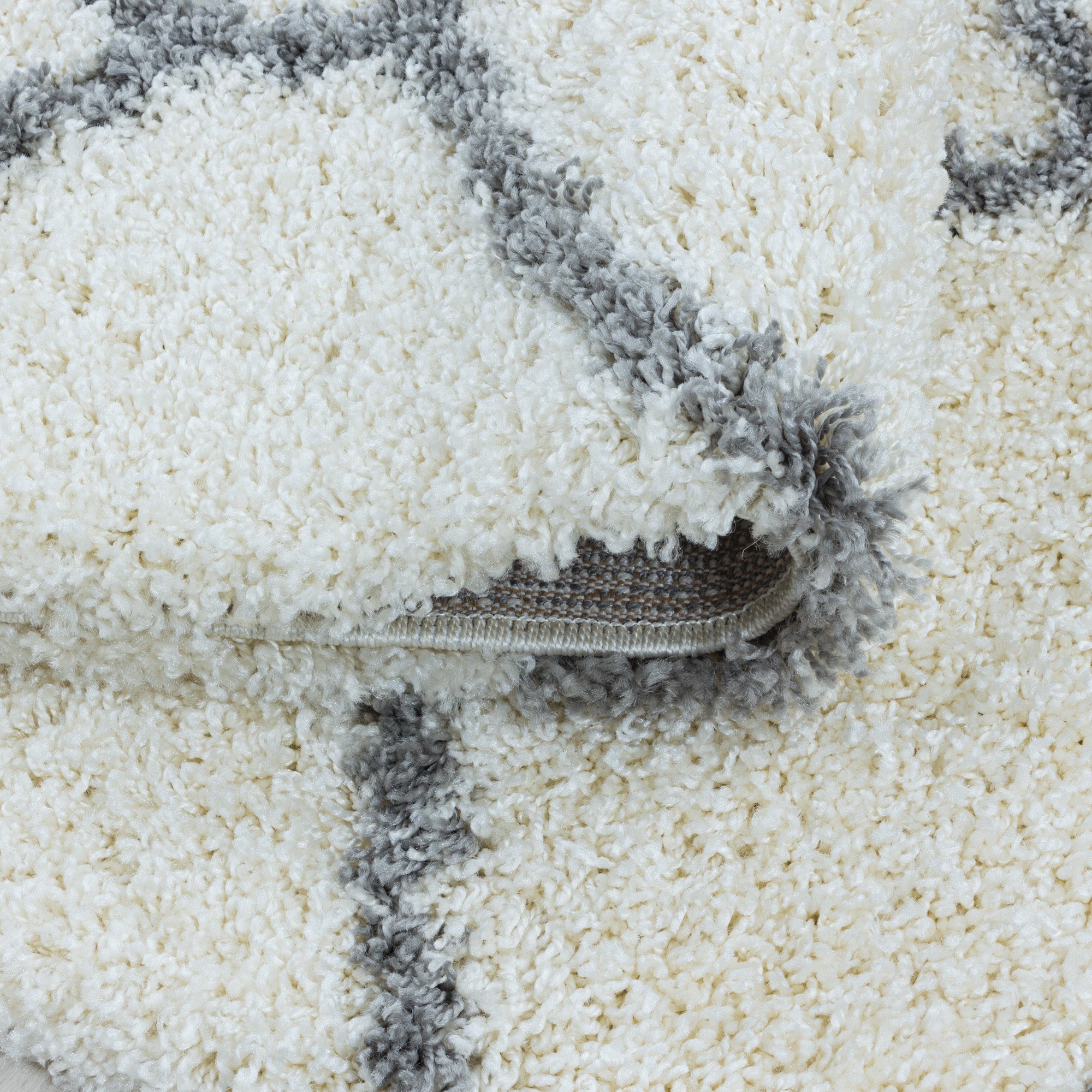 Deep pile shaggy carpet living room Scandinavian design long pile fluffy soft