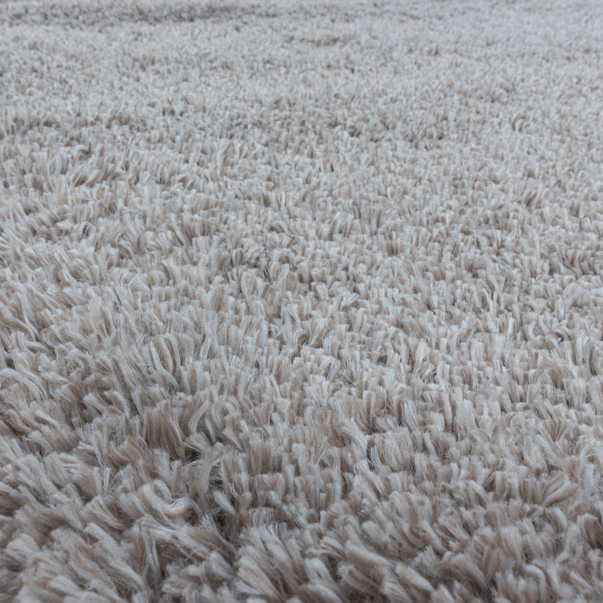 Tapis de salon Shaggy moderne à poils longs, uni, aspect fourrure douce