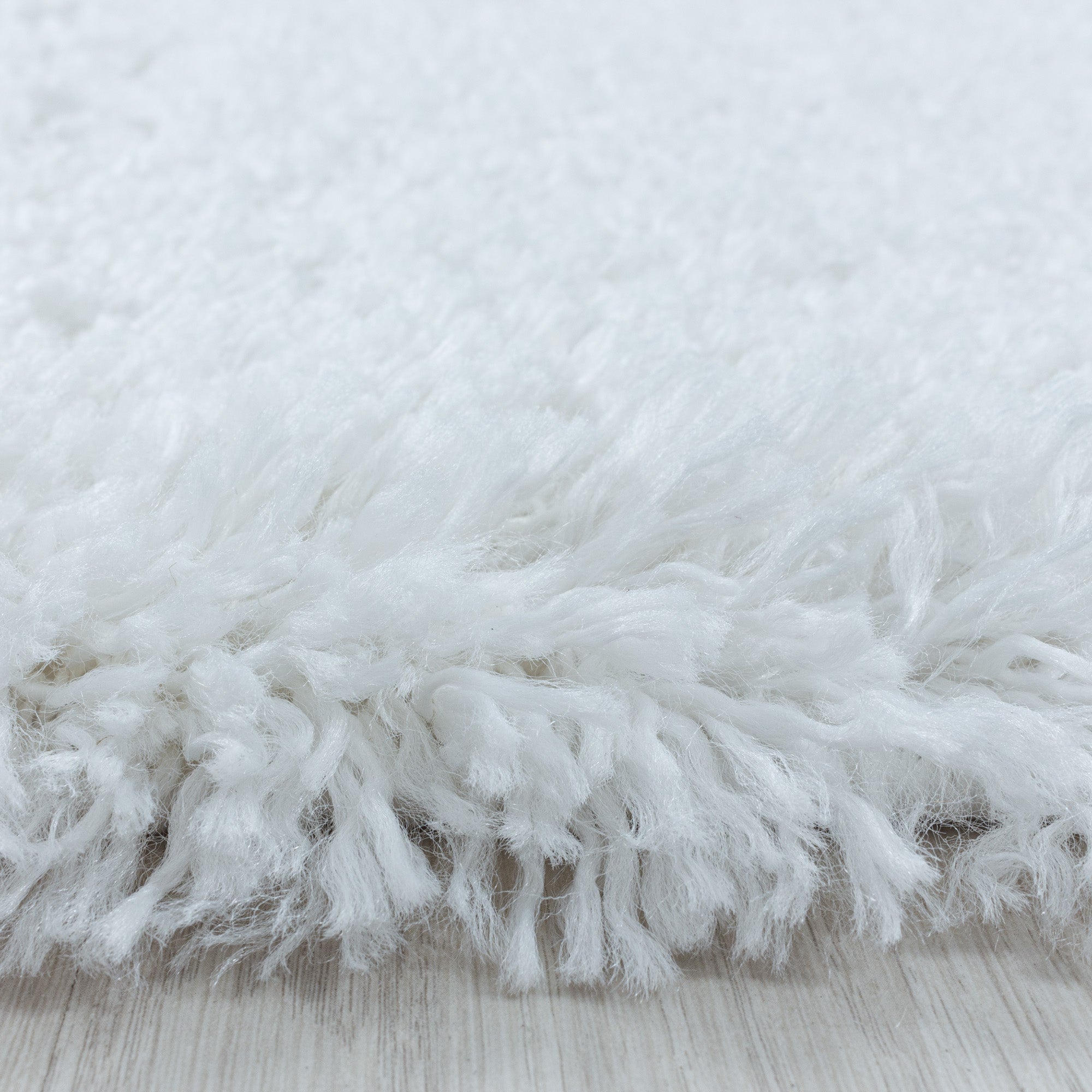 Shaggy Living Room Rug Modern Shaggy Long Pile Plain Soft Fur Look