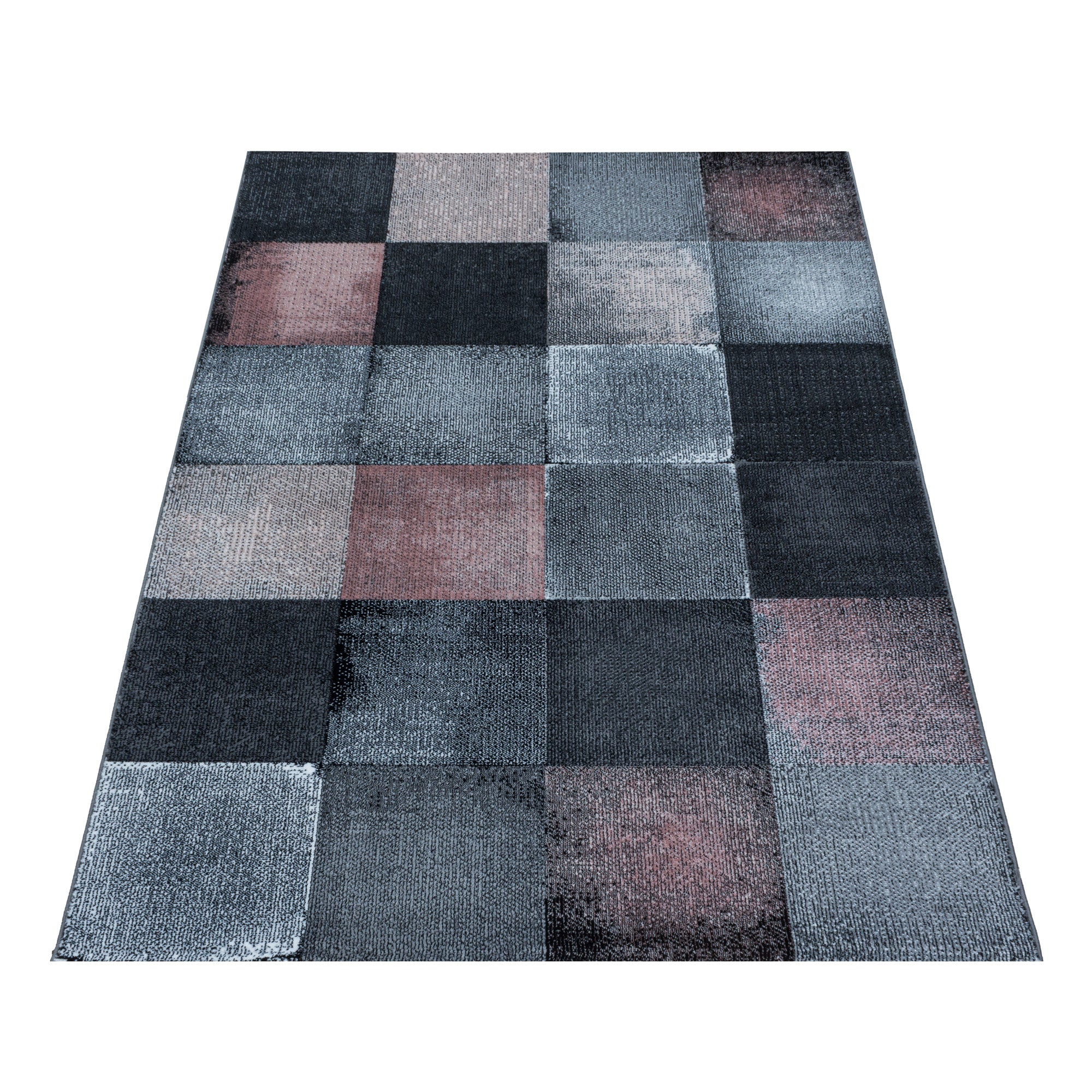 Tapis moderne à poils courts, design ondulé, style moderne, pour salon