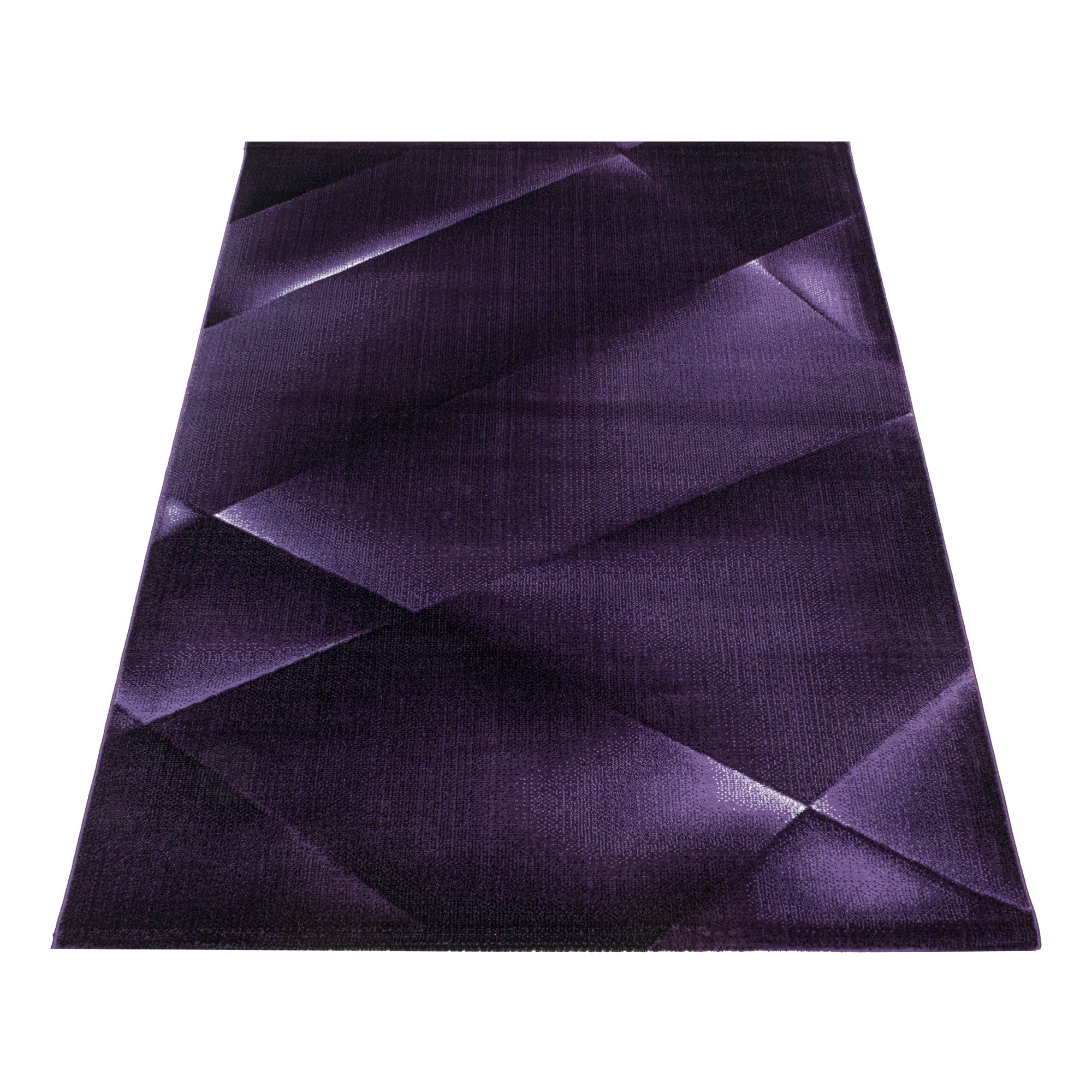 Tapis moderne à poils courts, tapis au design abstrait, tapis de style moderne, salon