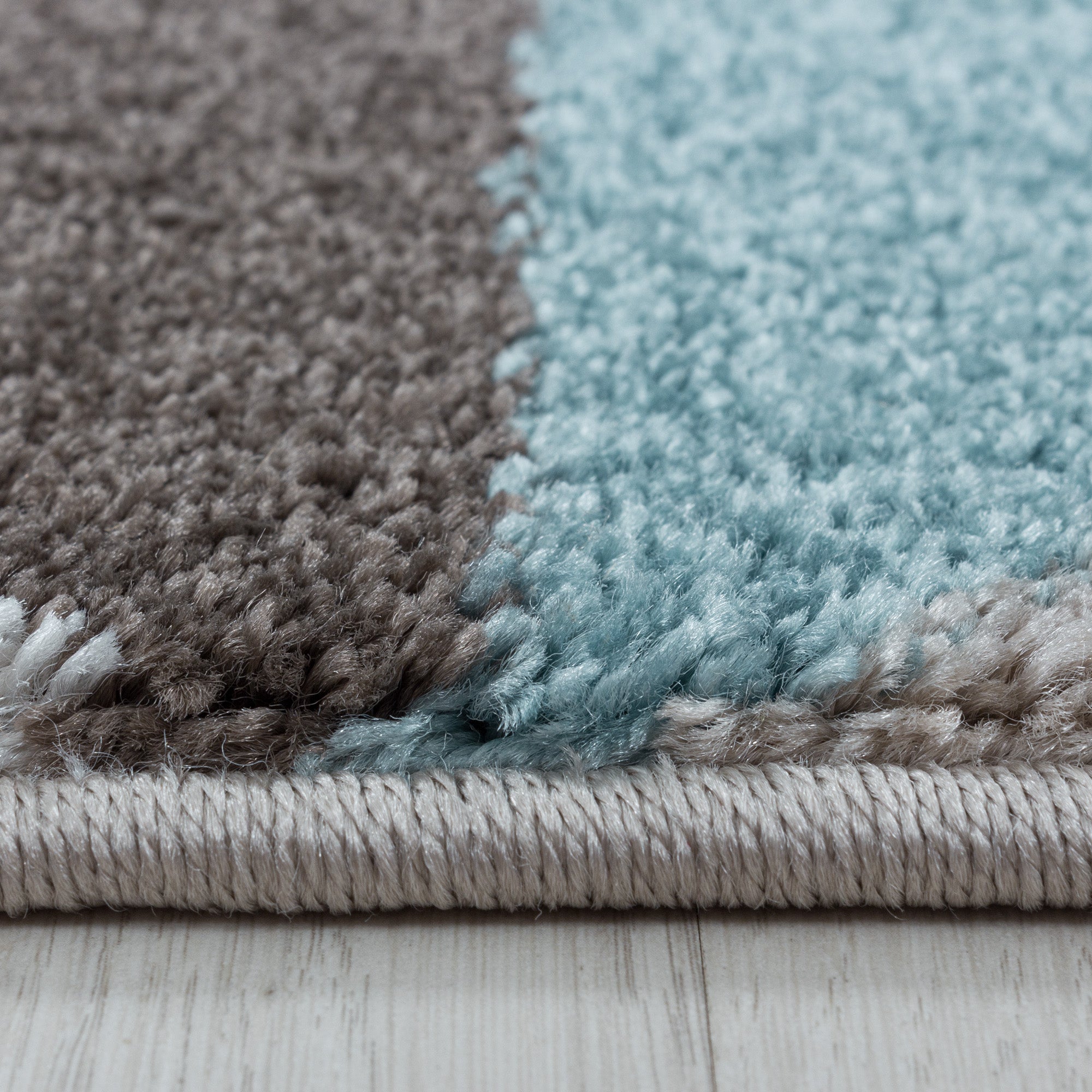 Designer Short Pile Rug Ombre Design Easy Care Modern Rug Living Room