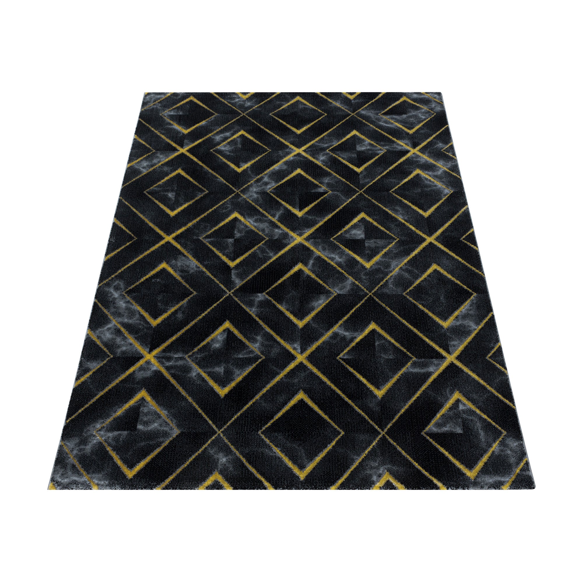 Carpet living room diamond design carpet marble look Scandinavian style