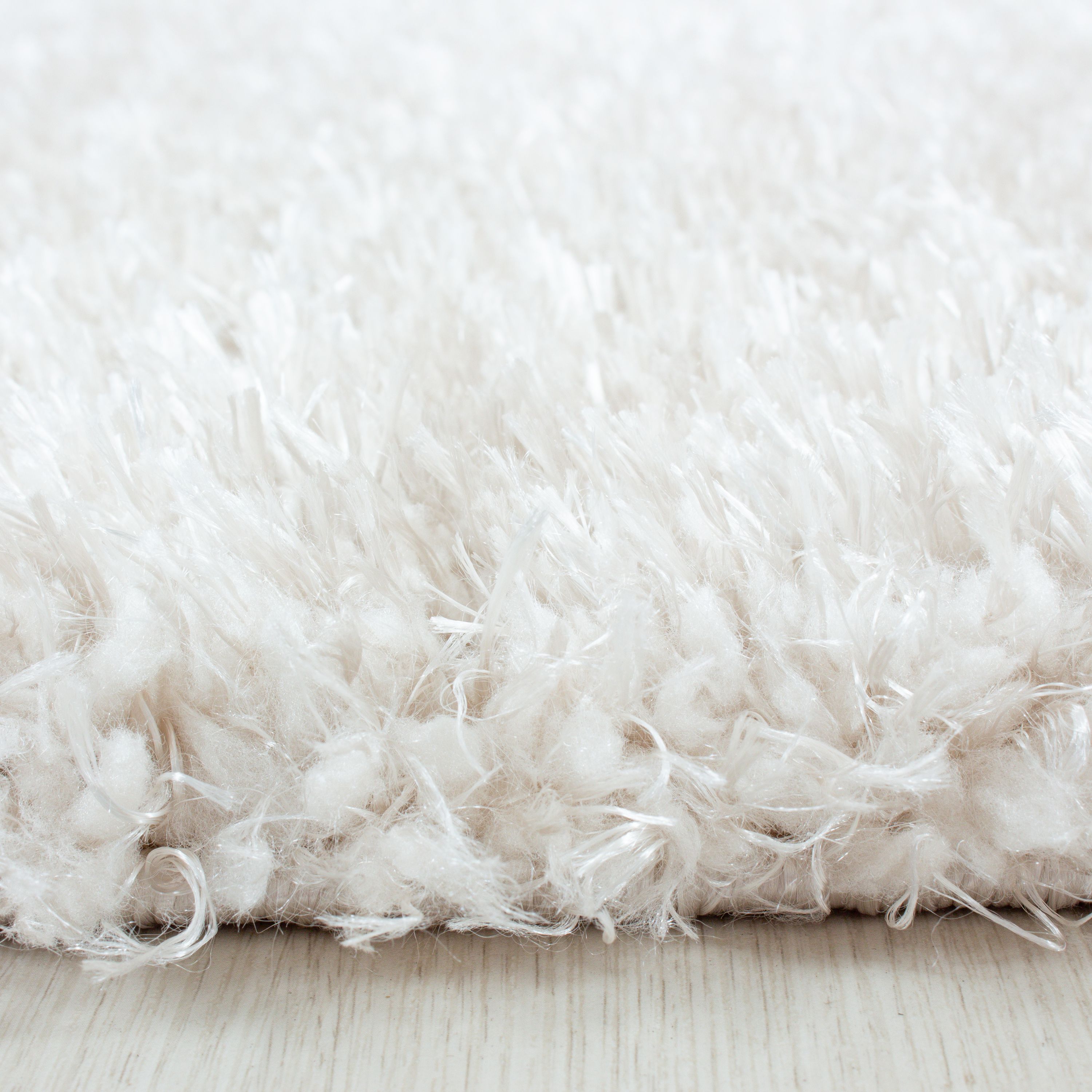Tapis à poils longs pour le salon, uni, à poils longs, à poils longs, moelleux, super doux