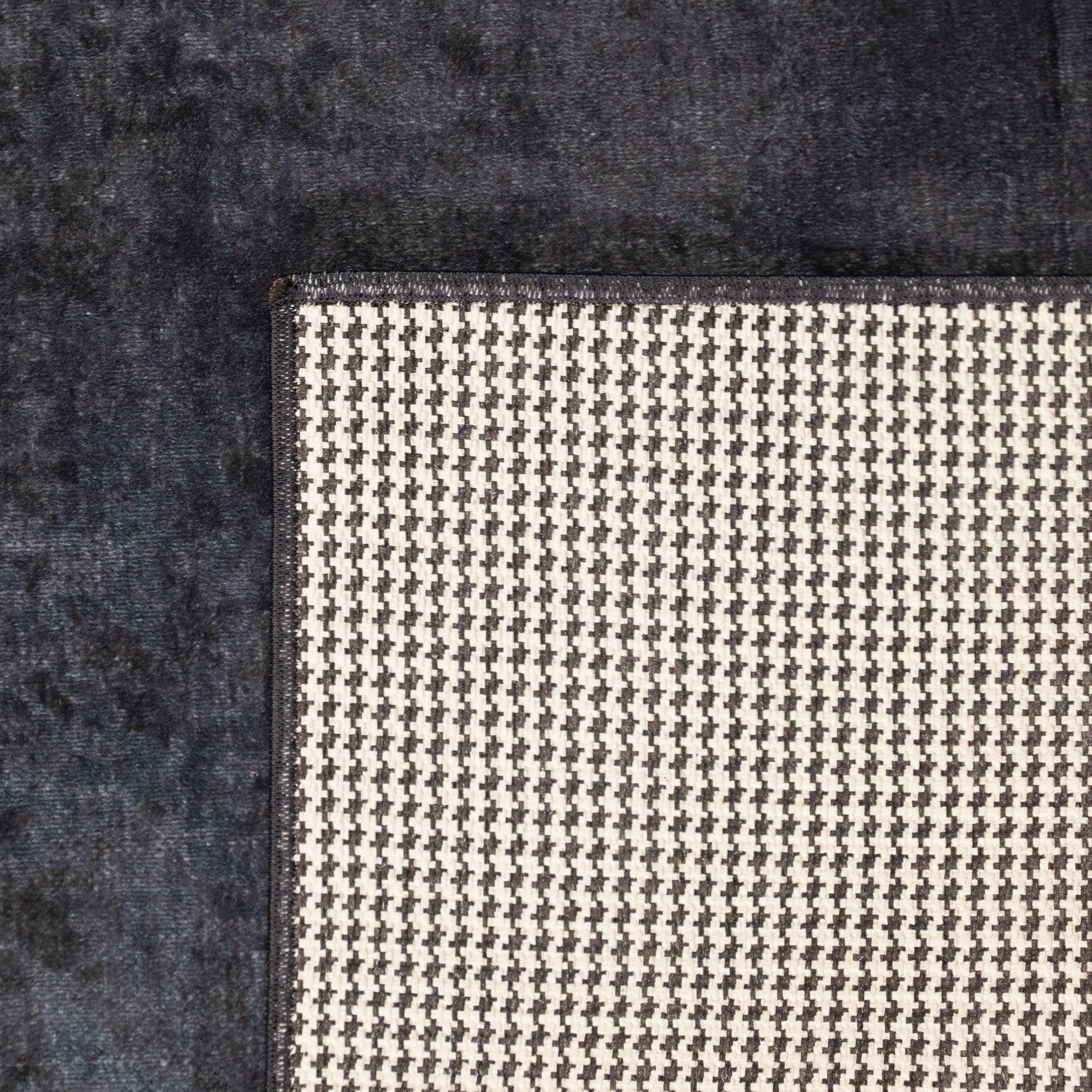 Washable carpet living room flat weave robust meander design non-slip