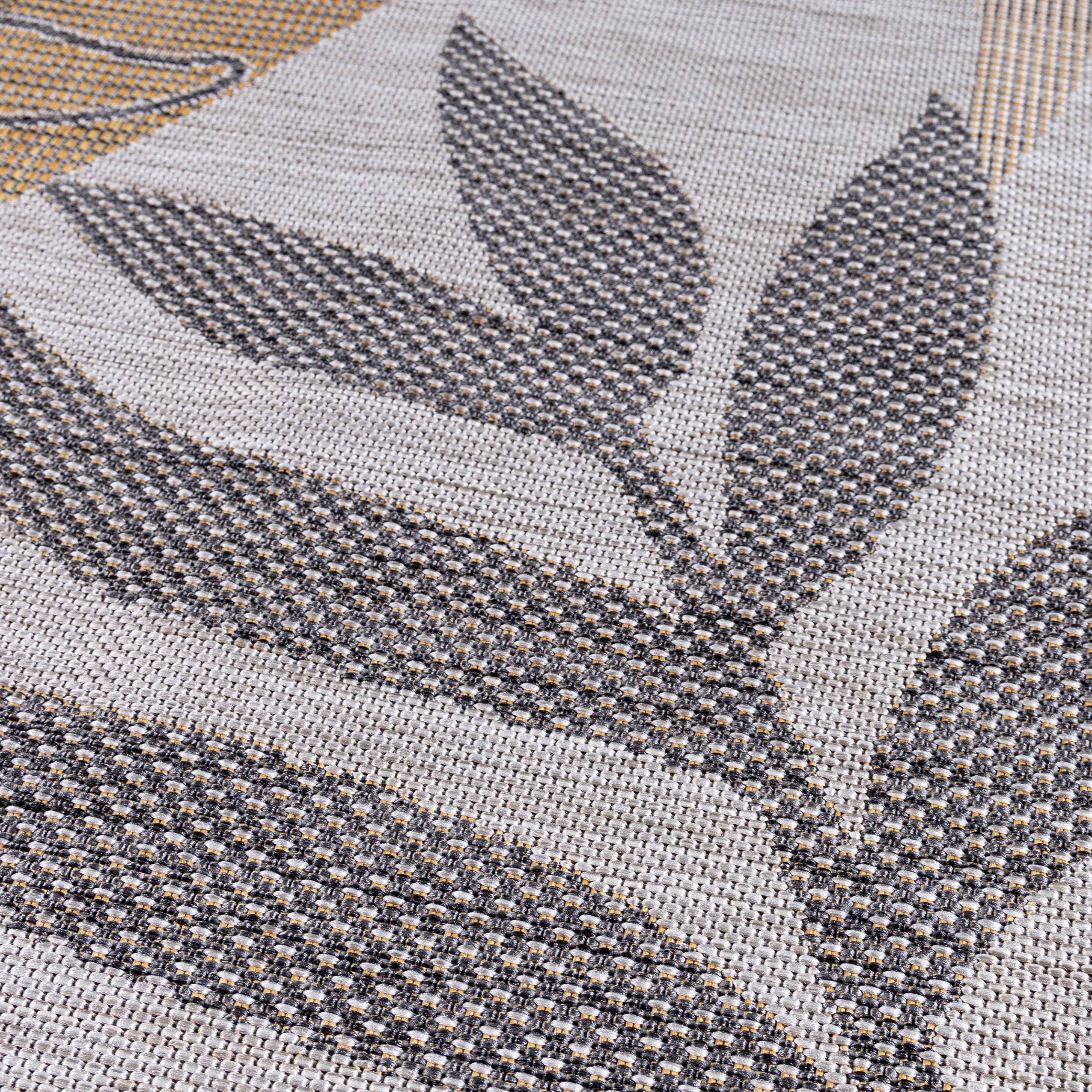 Tapis d'intérieur et d'extérieur motif palmier, tissage plat, pour cuisine, balcon, terrasse