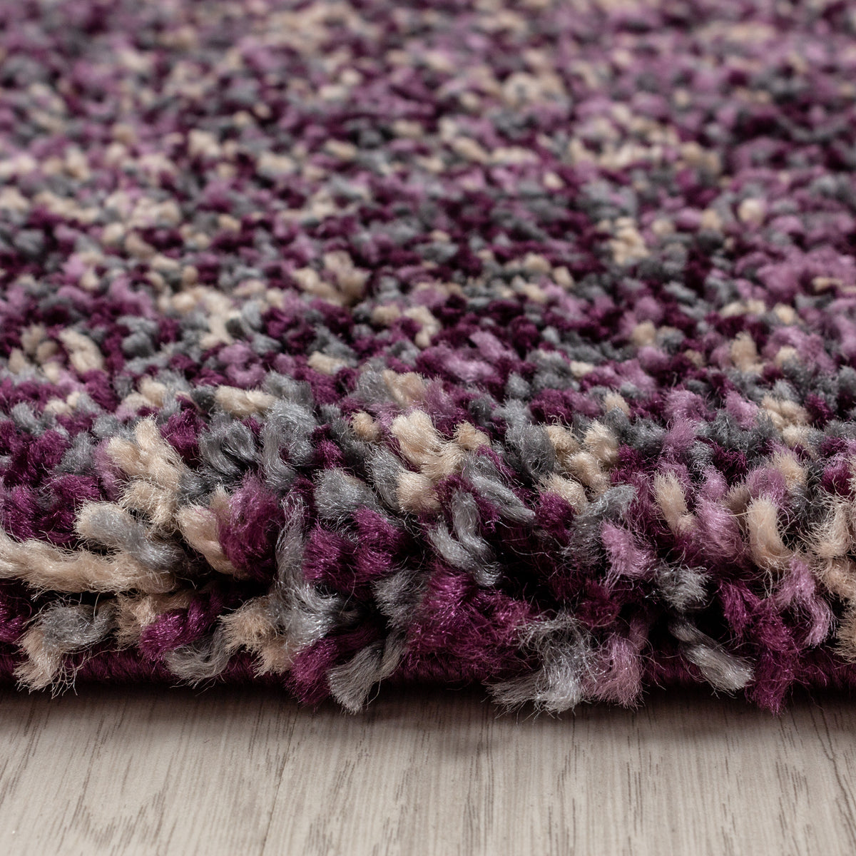 Carpettex Hochflor Teppich Shaggy Meliert Flauschig