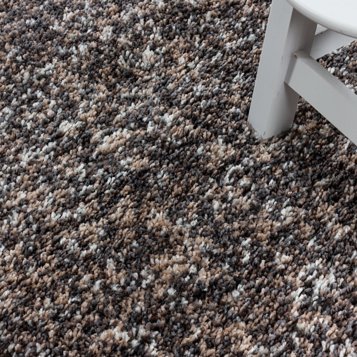 Carpettex Hochflor Teppich Shaggy Meliert Flauschig