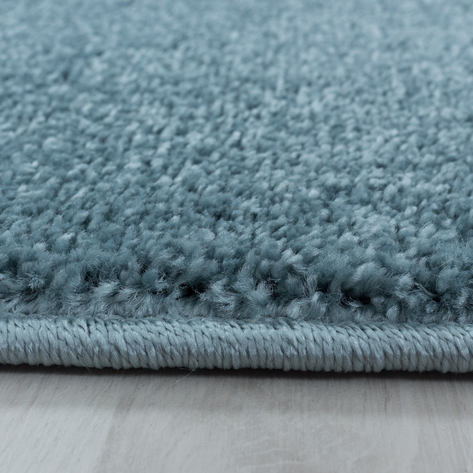 Modern Designer Kurzflor Teppich Wohnzimmer Einfarbig Robust Pflegeleicht