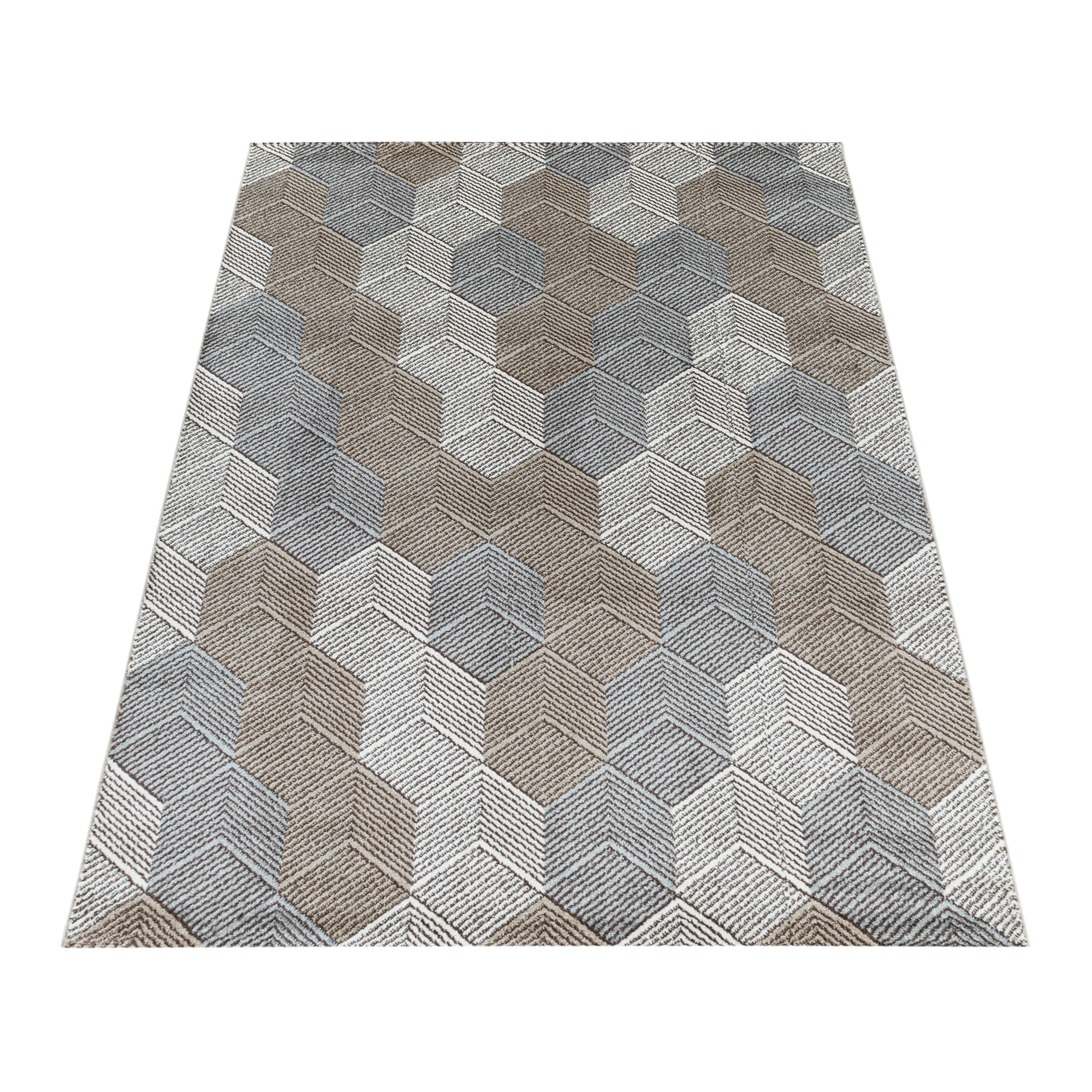 Short pile rug for living room, modern design, vintage style, soft, easy to care for