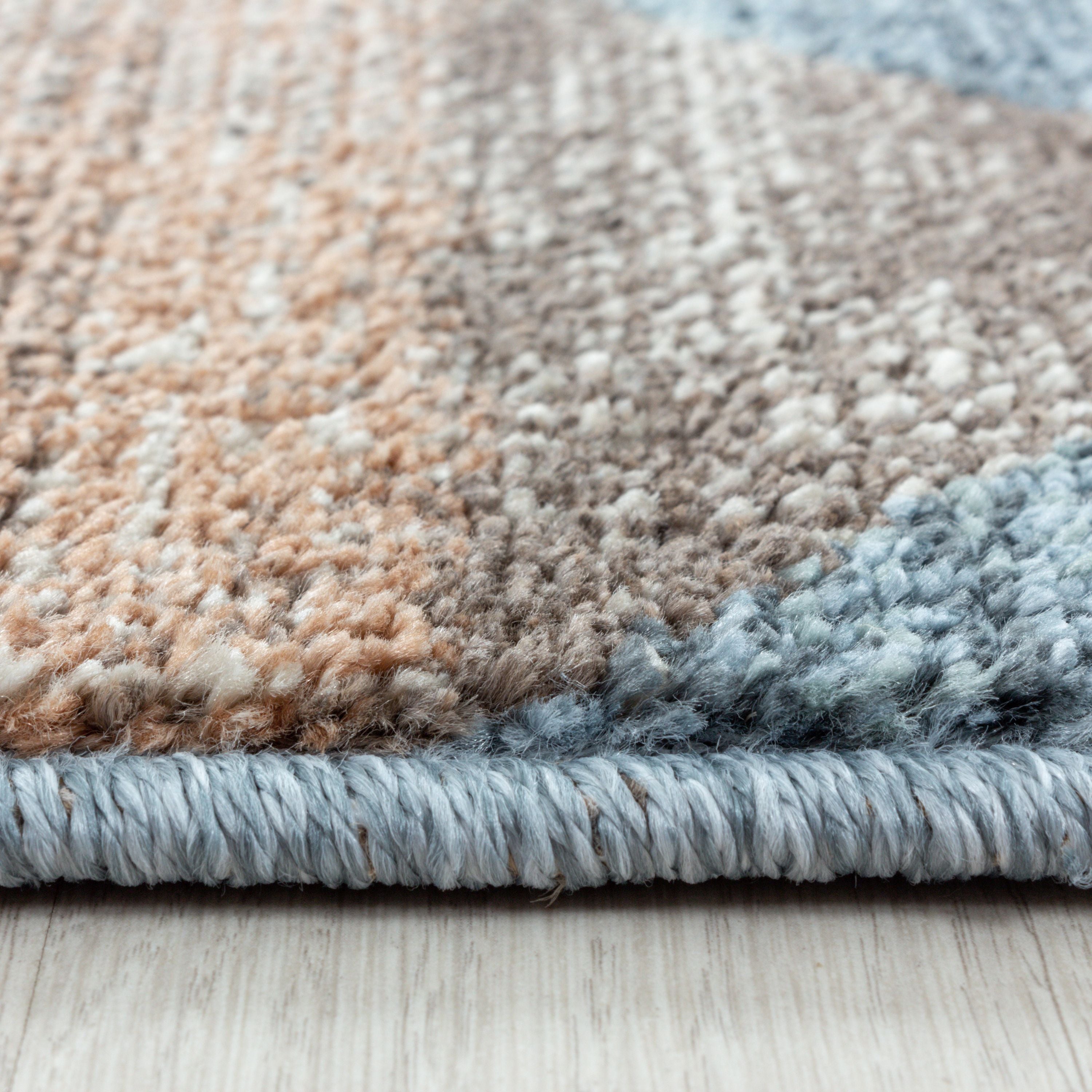 Short pile rug for living room, modern design, vintage style, soft, easy to care for