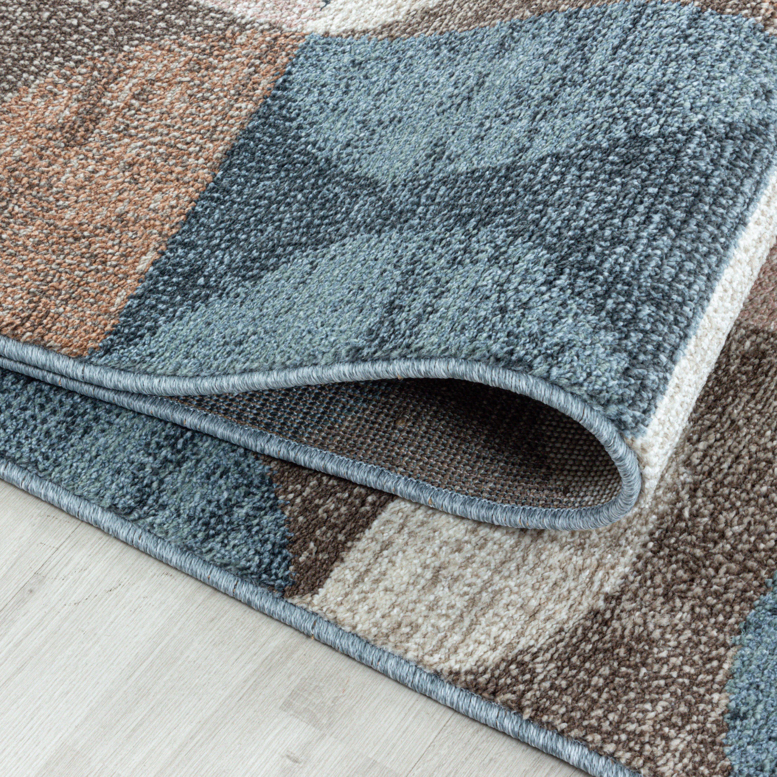 Short pile rug for living room, modern design, vintage style, soft, easy to care for