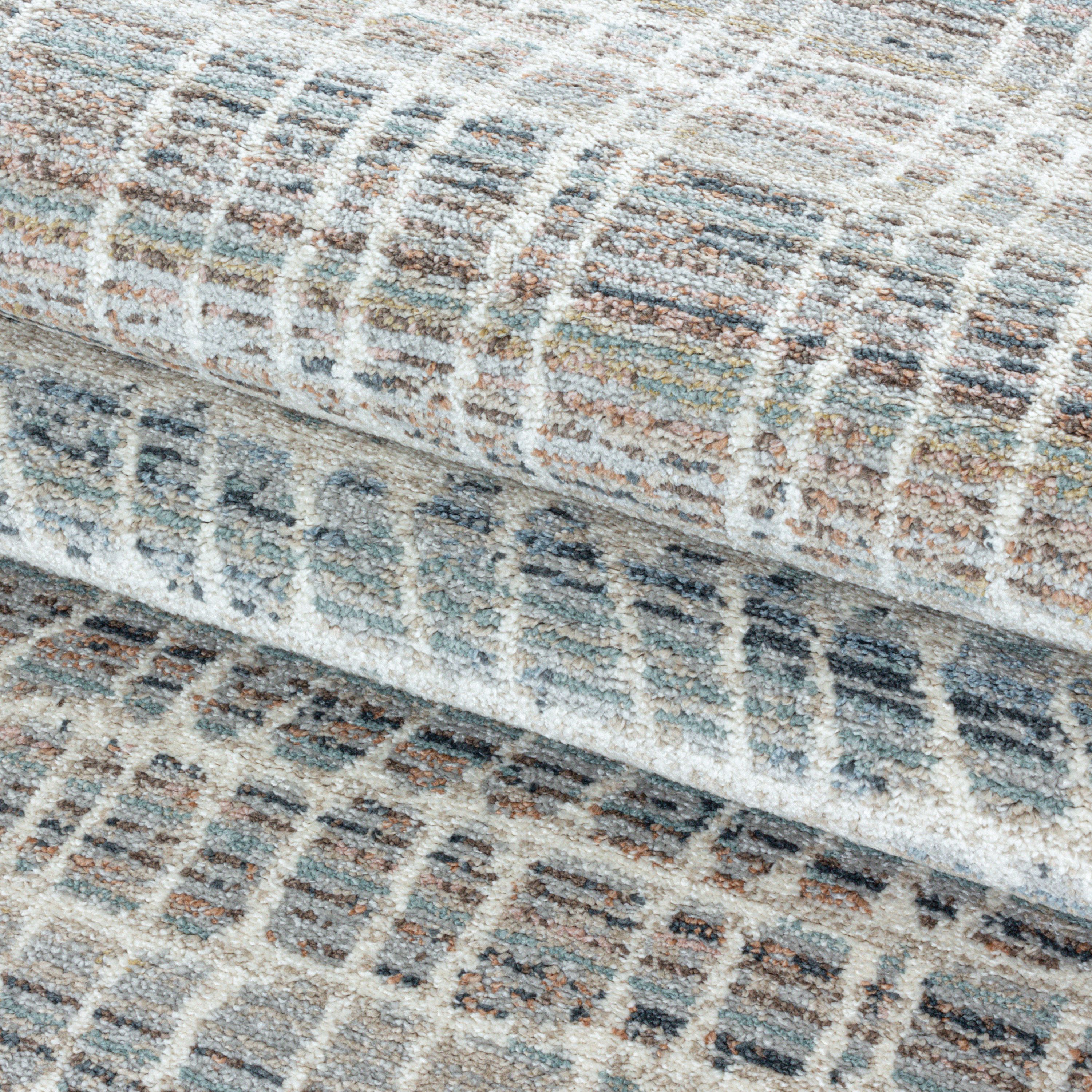 Short pile rug for living room, modern design, vintage style, soft, easy to care for