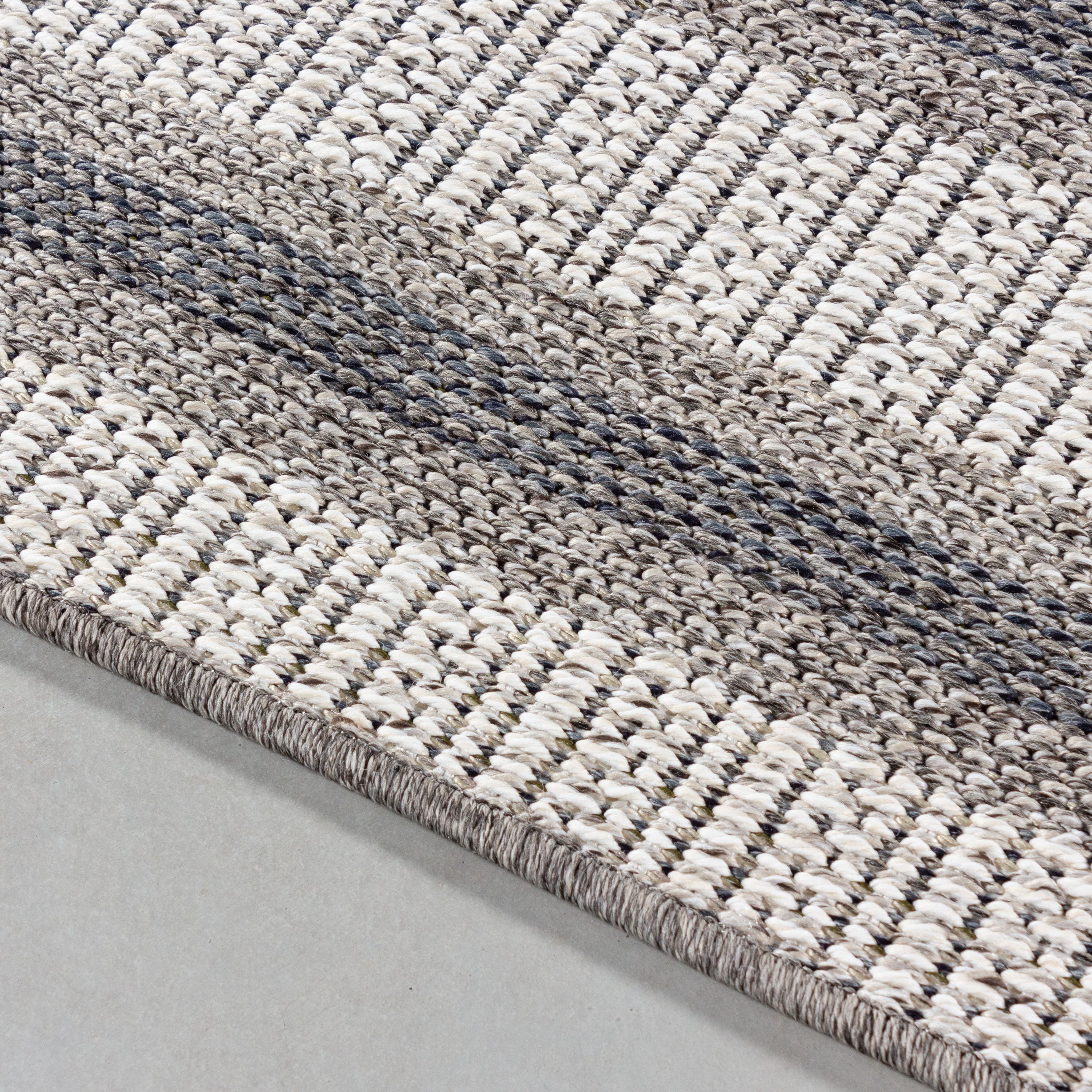 Indoor & Outdoor Carpet Border Design Weatherproof for Patio Balcony Kitchen