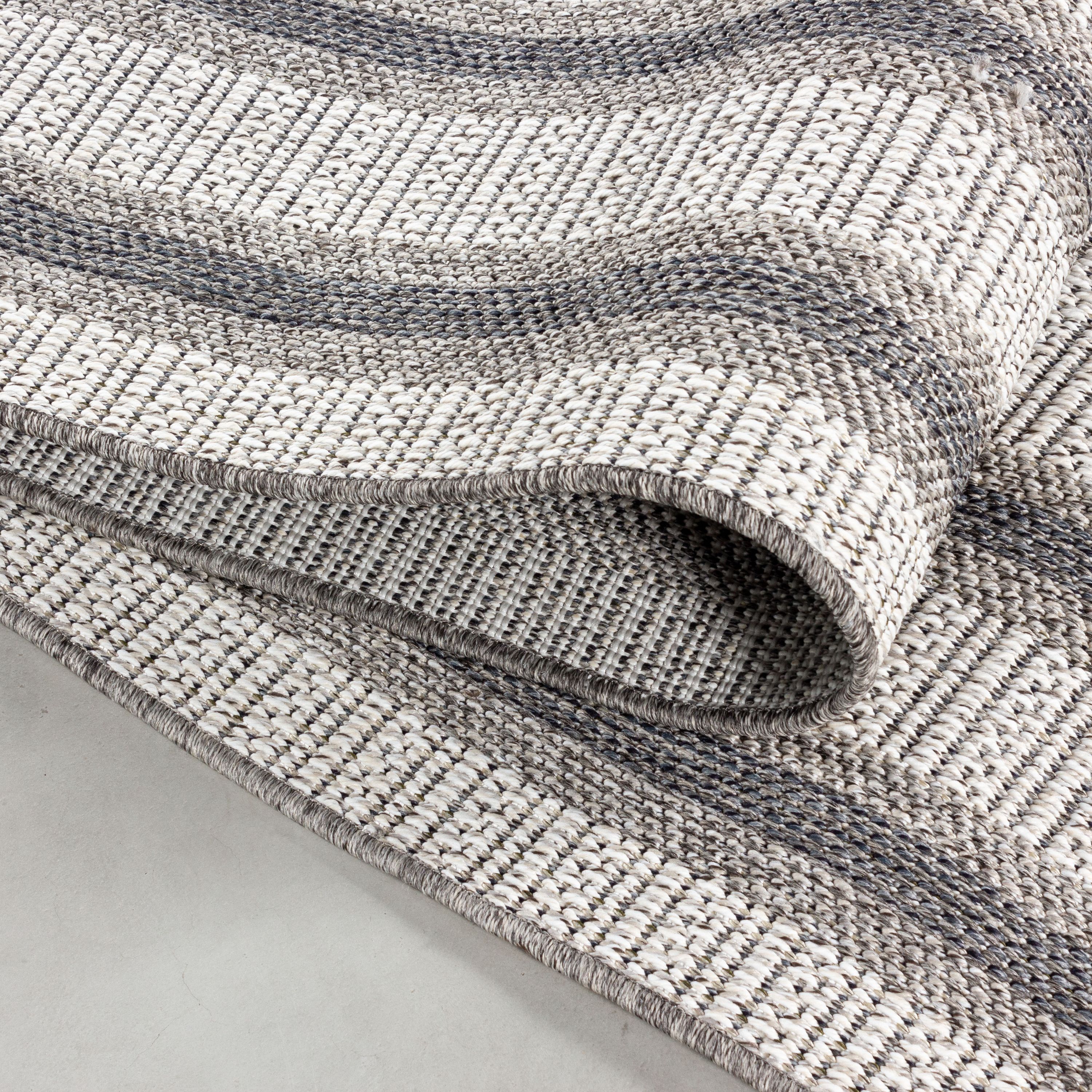 Indoor & Outdoor Carpet Border Design Weatherproof for Patio Balcony Kitchen