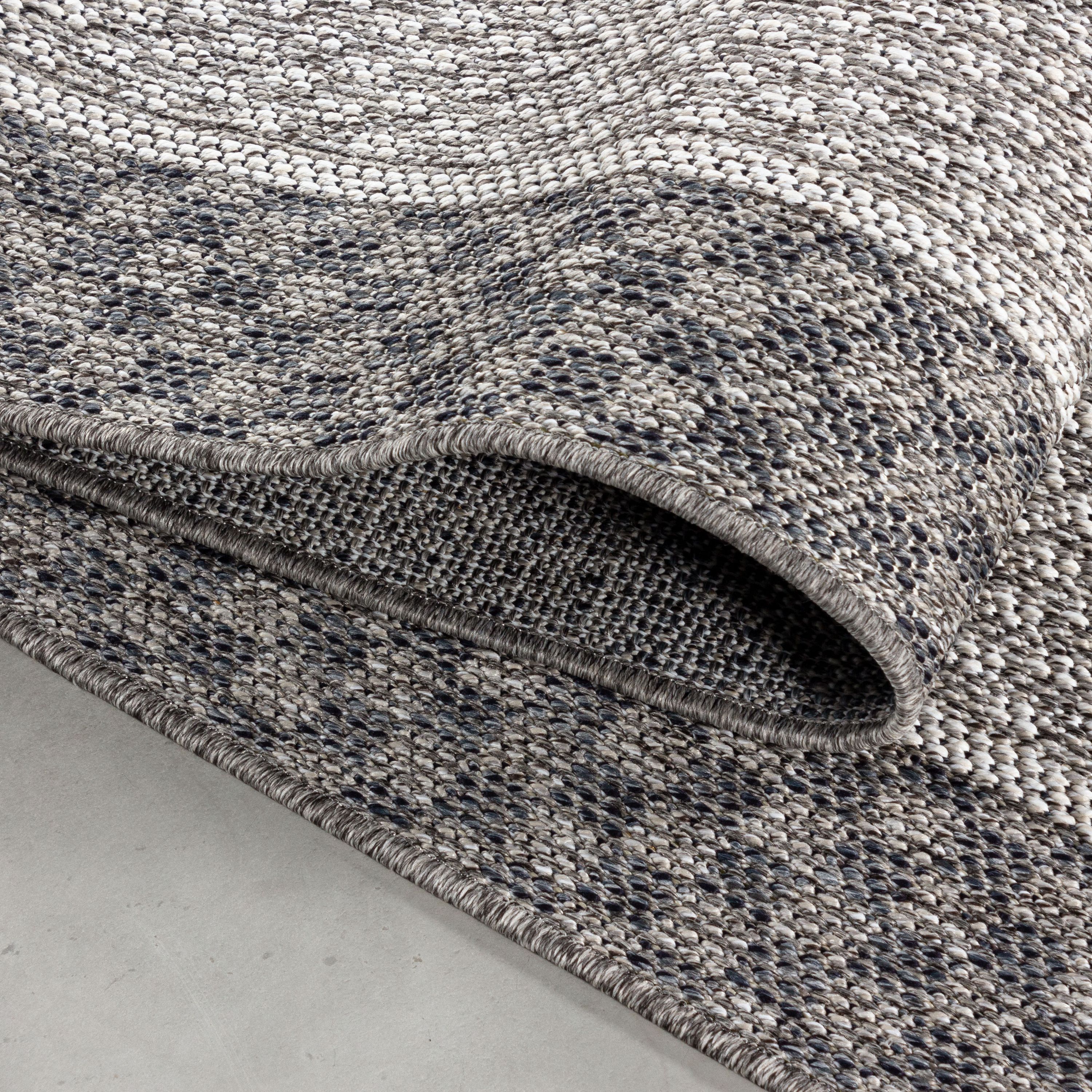Indoor & Outdoor Carpet Border Design Weatherproof for Patio Balcony Kitchen