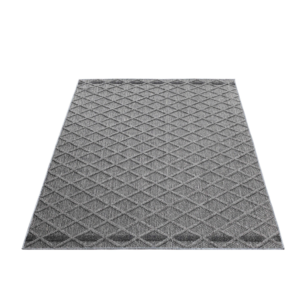 Carpettex Bouclé Teppich 3D Hoch-Tief Indoor Outdoor Wetterfest